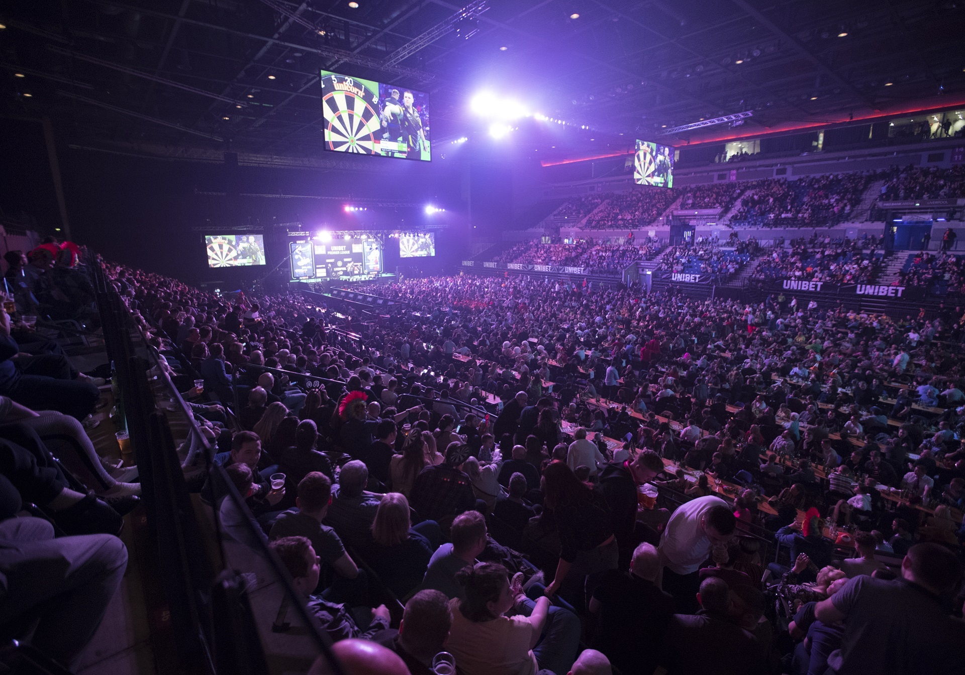 The M&S Bank Arena, Liverpool (Lawrence Lustig, PDC)