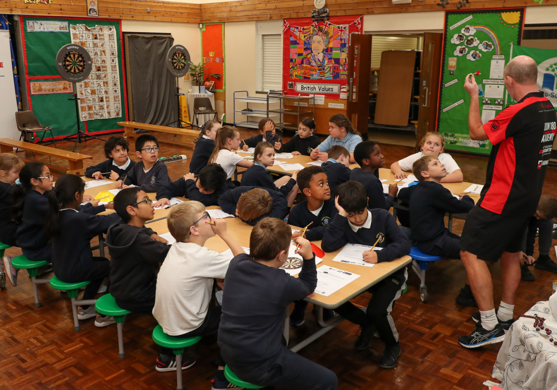 Bullseye Maths - St Mary's Primary School Visit