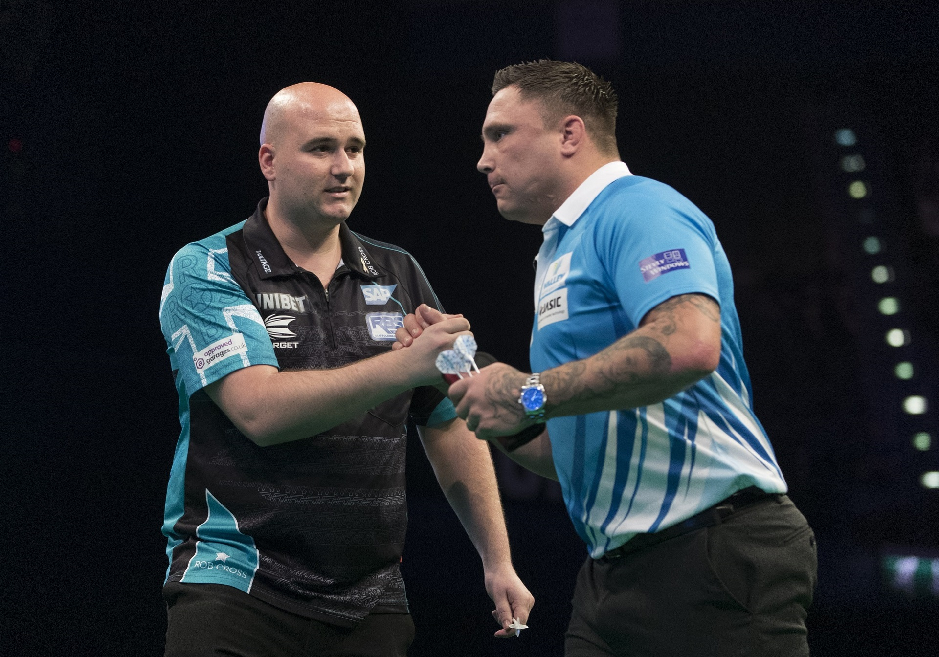 Rob Cross & Gerwyn Price