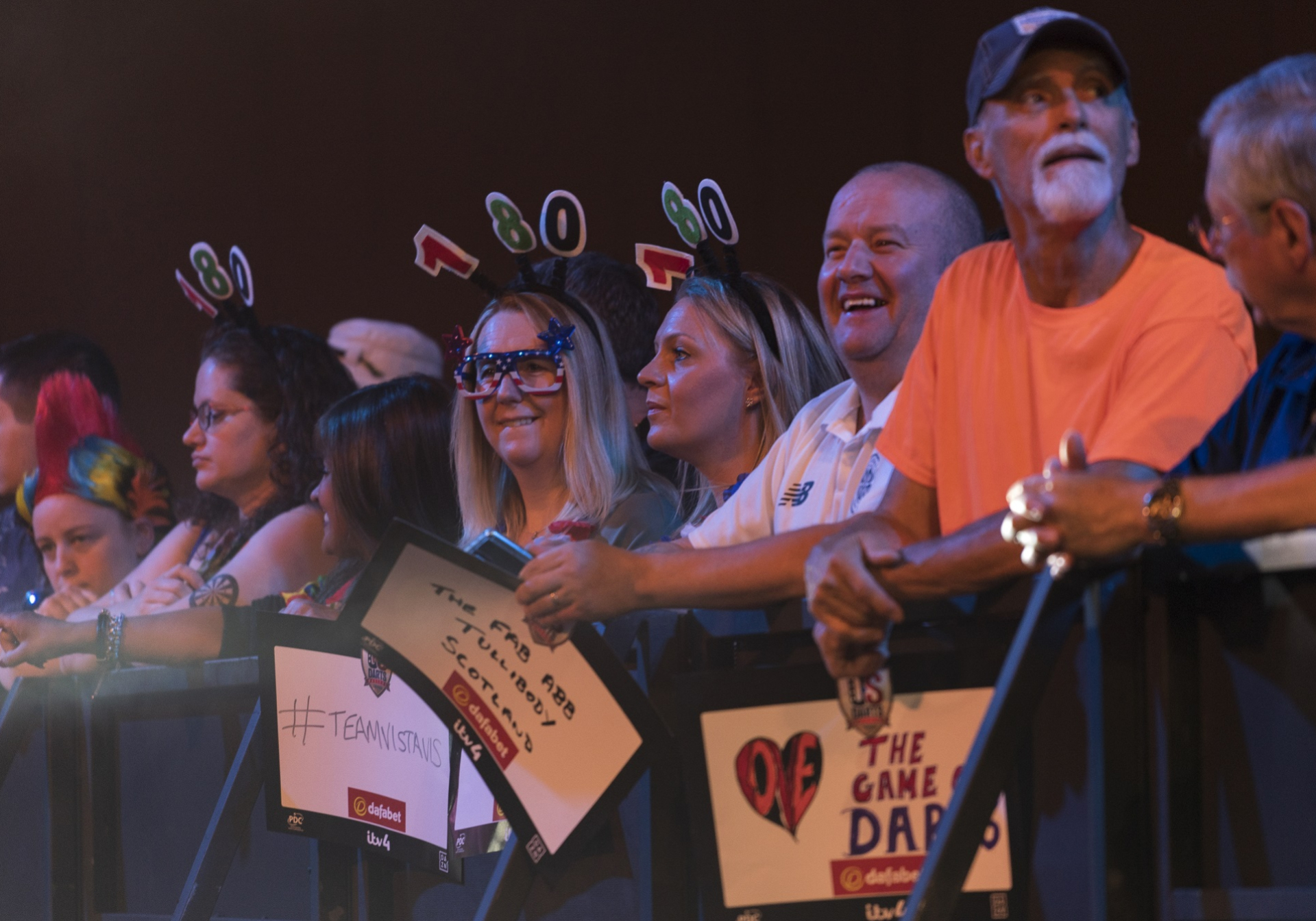 Fans at the Dafabet US Darts Masters