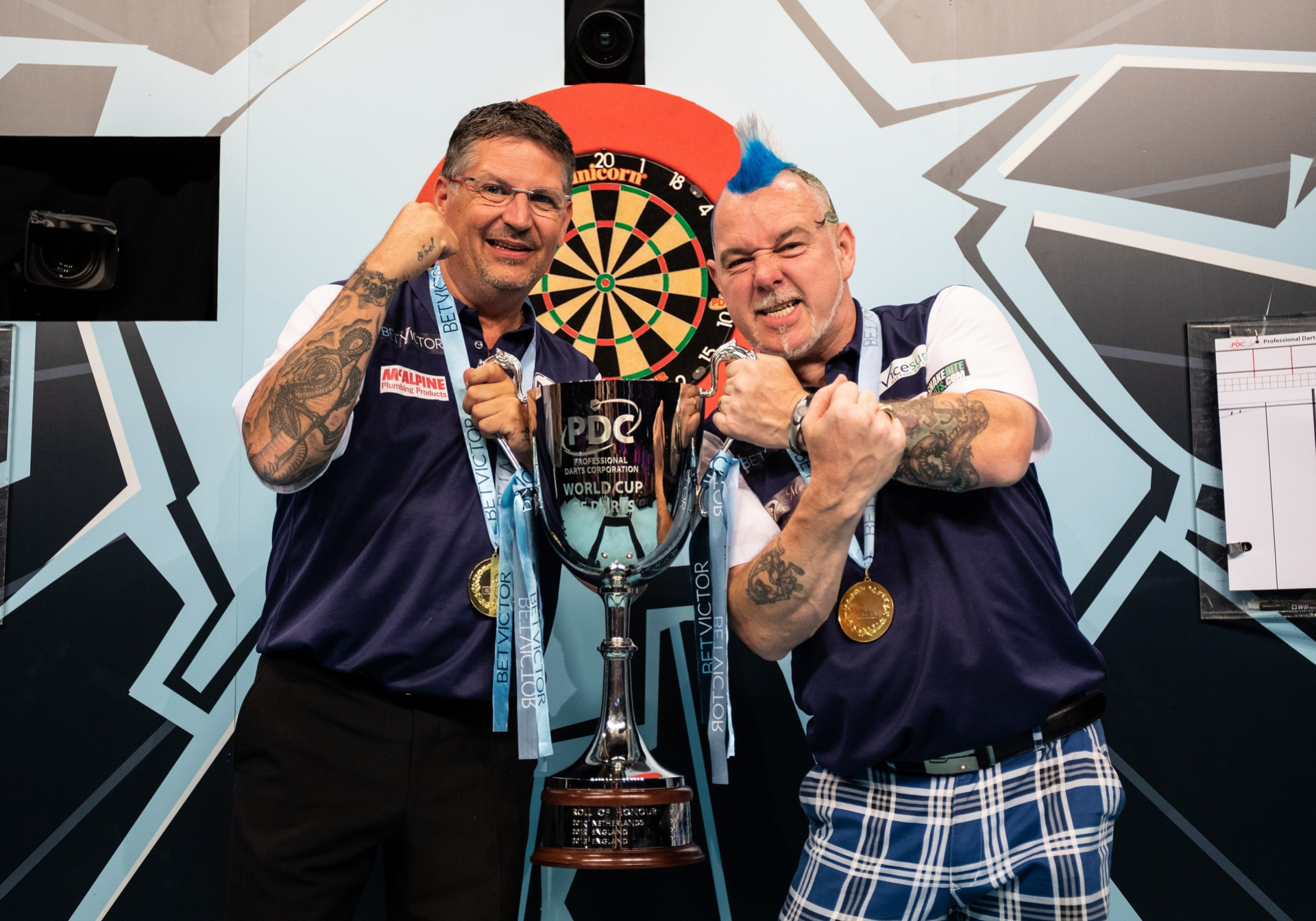 Gary Anderson & Peter Wright