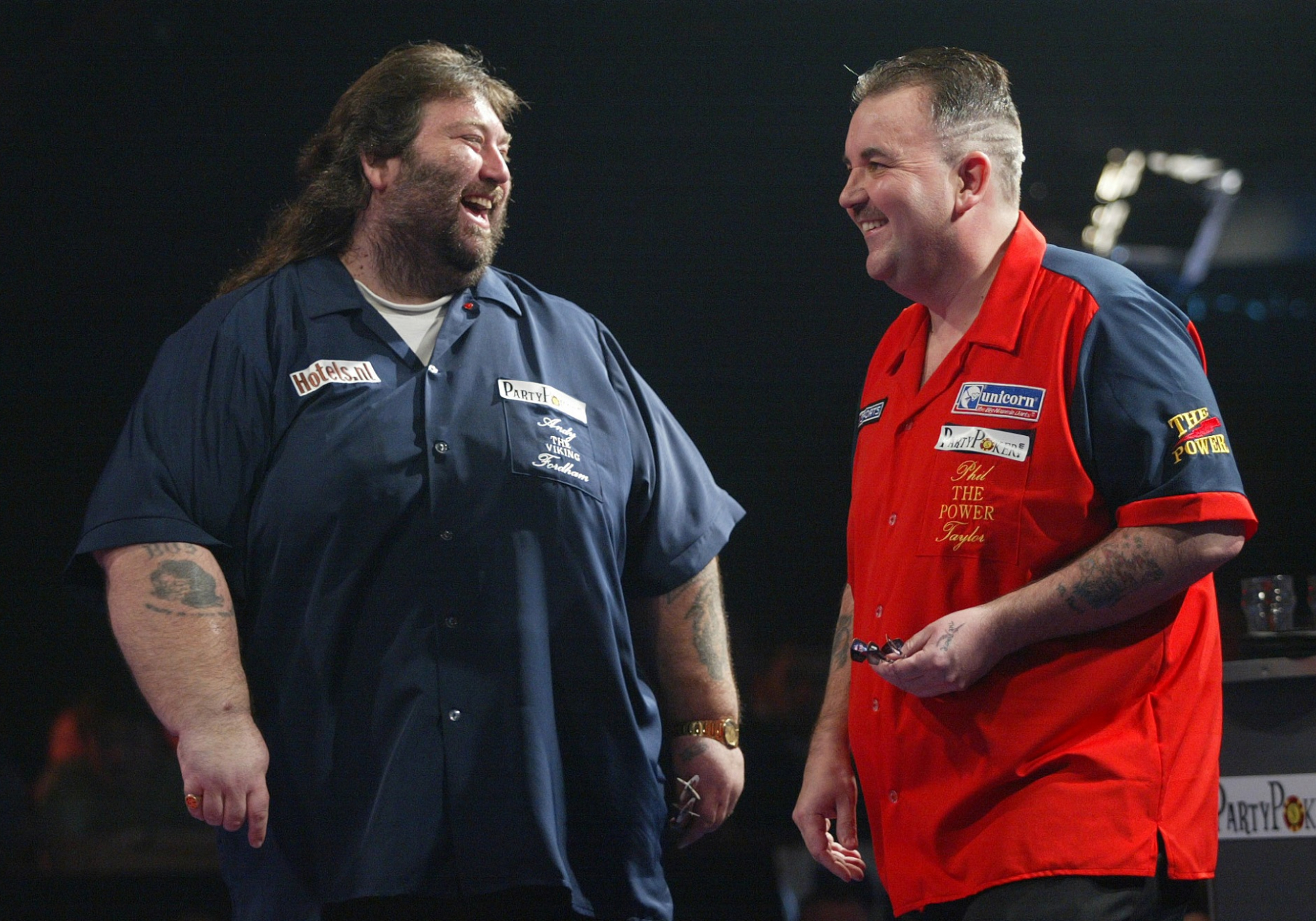 Andy Fordham & Phil Taylor (Lawrence Lustig, PDC)