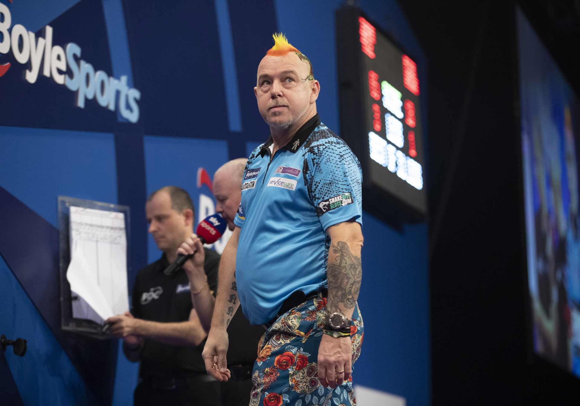 Peter Wright (Lawrence Lustig, PDC)