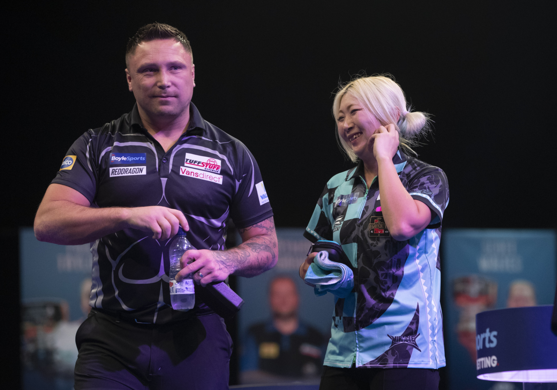 Gerwyn Price, Mikuru Suzuki