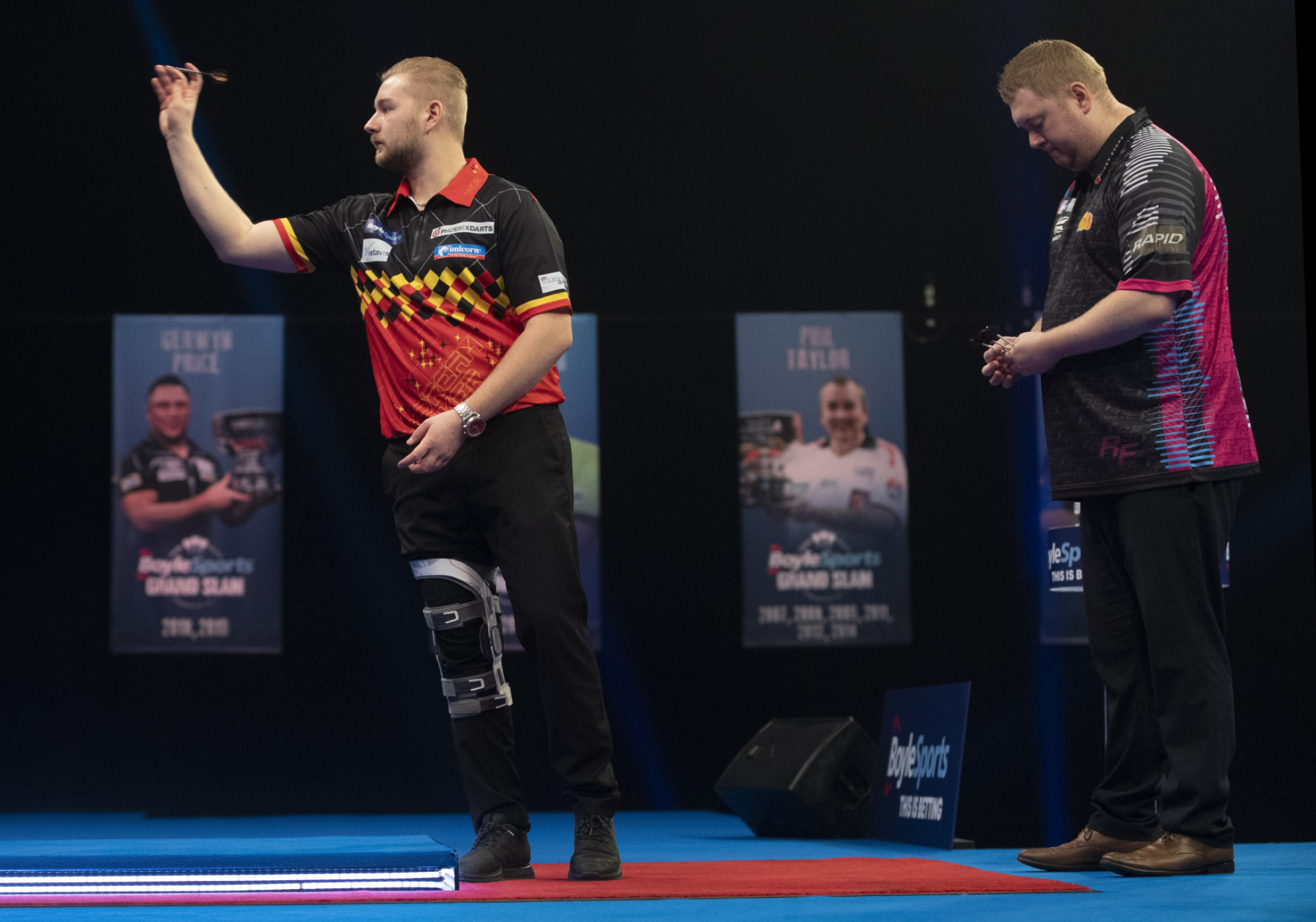 Dimitri Van den Bergh, Ricky Evans