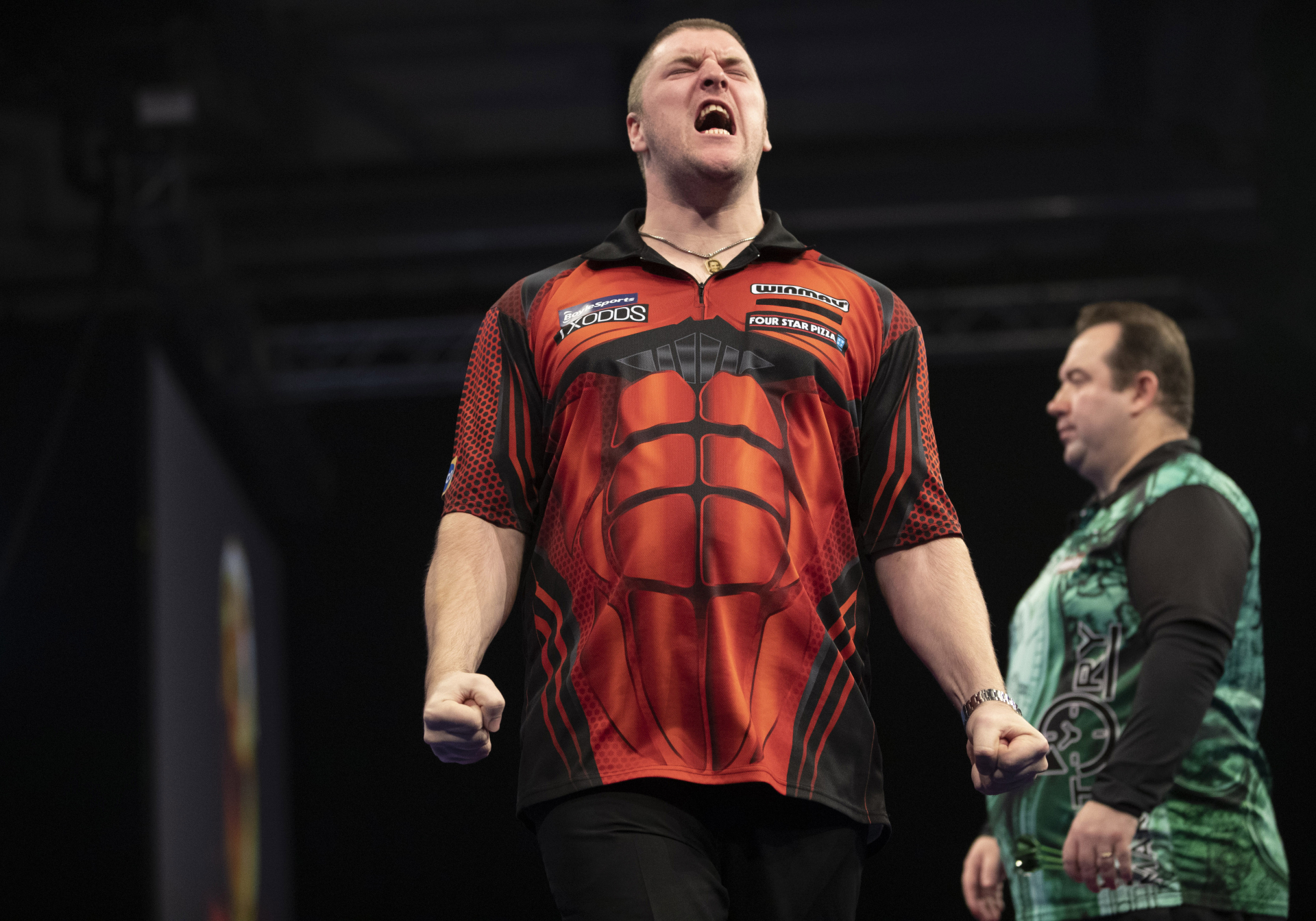 Daryl Gurney, Brendan Dolan (Lawrence Lustig, PDC)