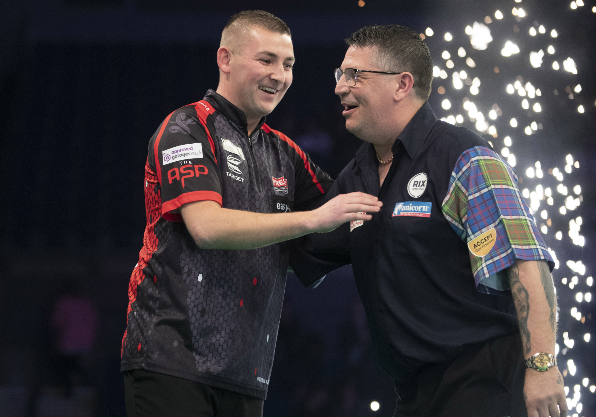 Nathan Aspinall, Gary Anderson