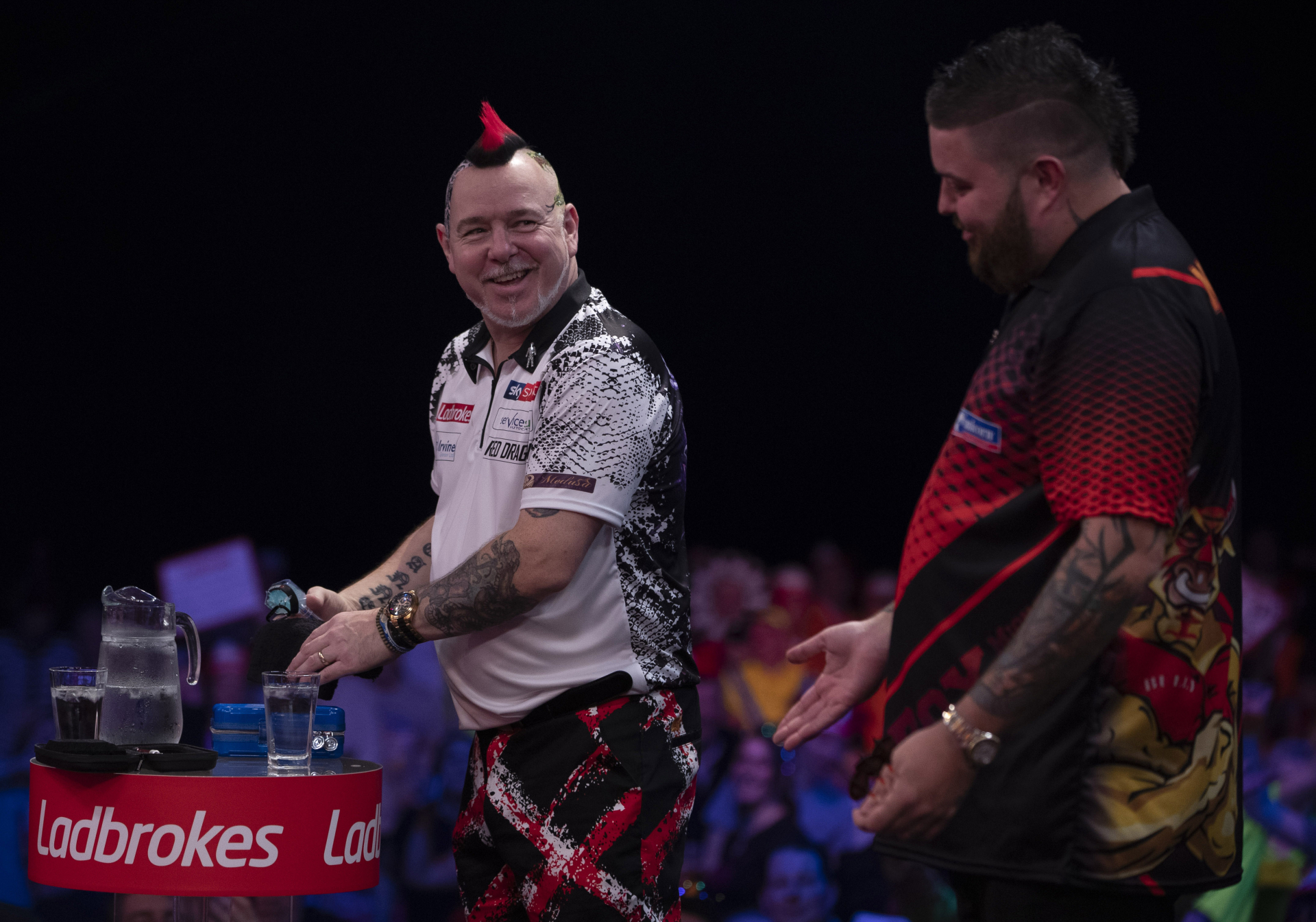 Peter Wright, Michael Smith (Lawrence Lustig, PDC)