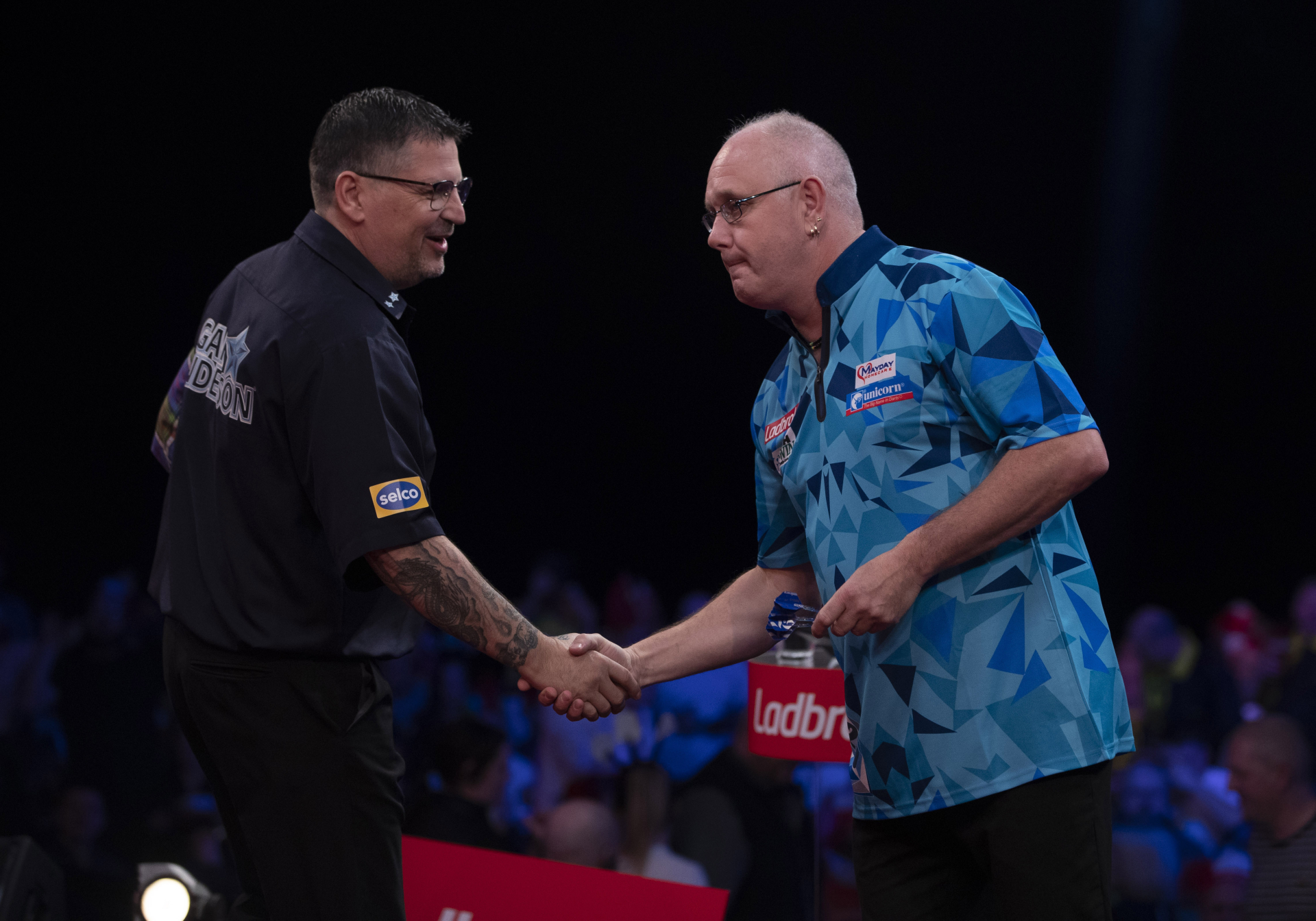 Gary Anderson, Ian White (Lawrence Lustig, PDC)