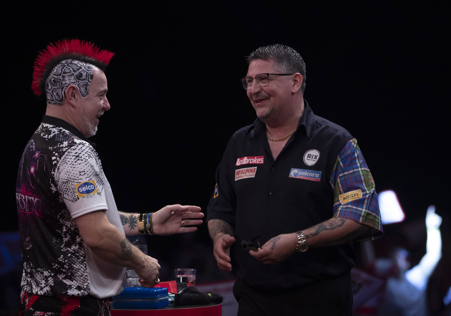 Peter Wright, Gary Anderson (Lawrence Lustig, PDC)
