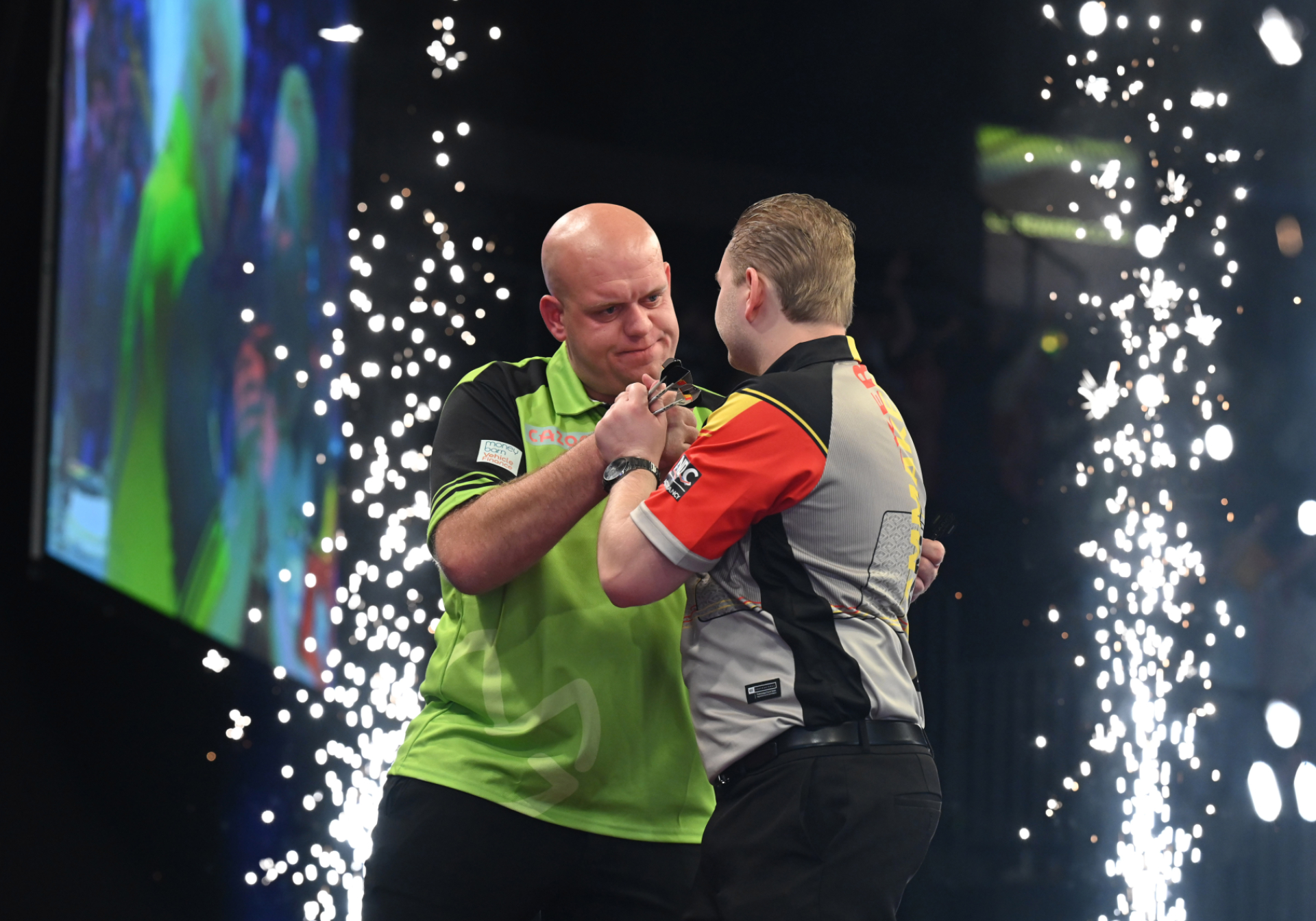 Van Gerwen & Van den Bergh (Michael Cooper/PDC)