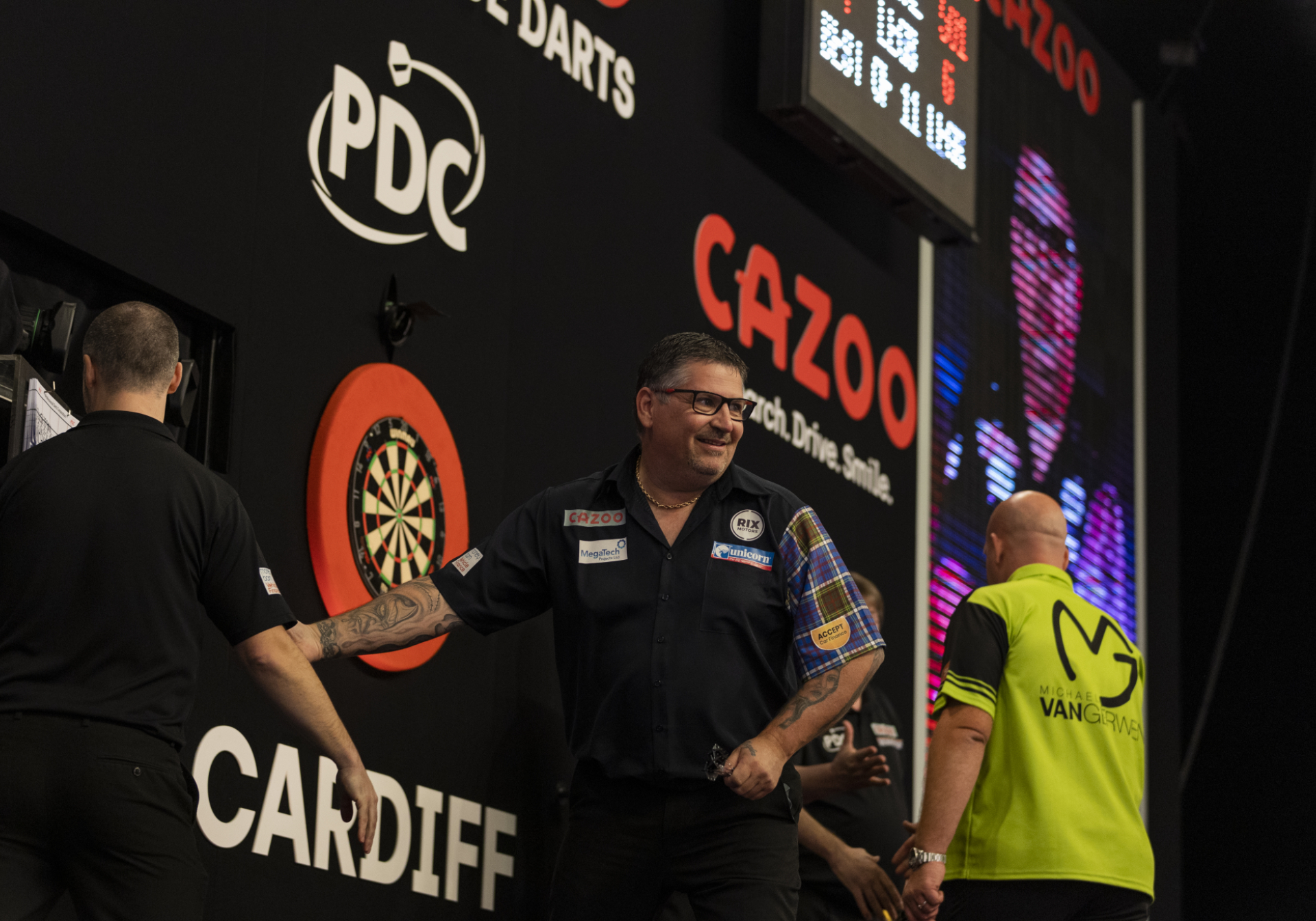 Gary Anderson, Michael van Gerwen