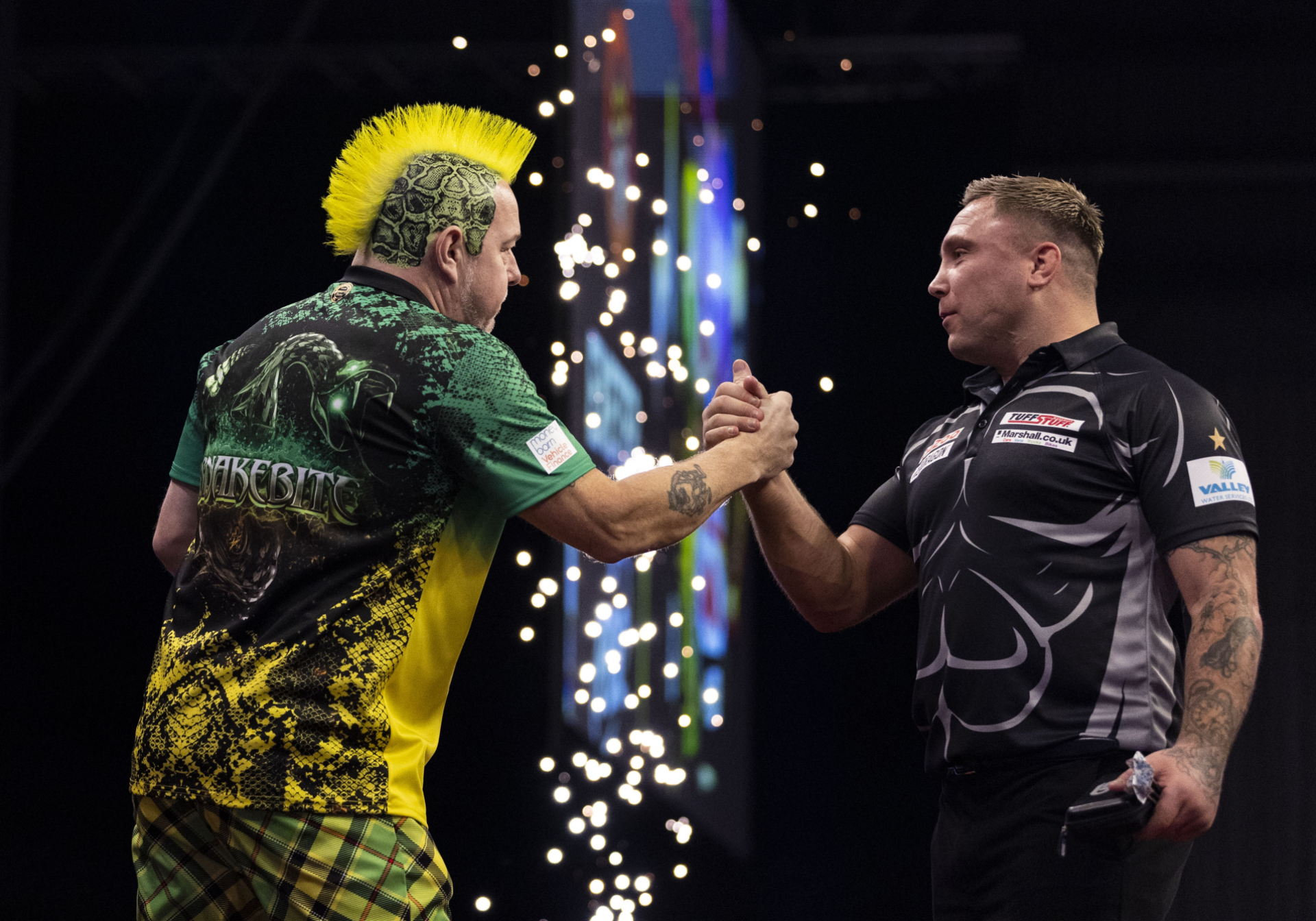 Peter Wright, Gerwyn Price