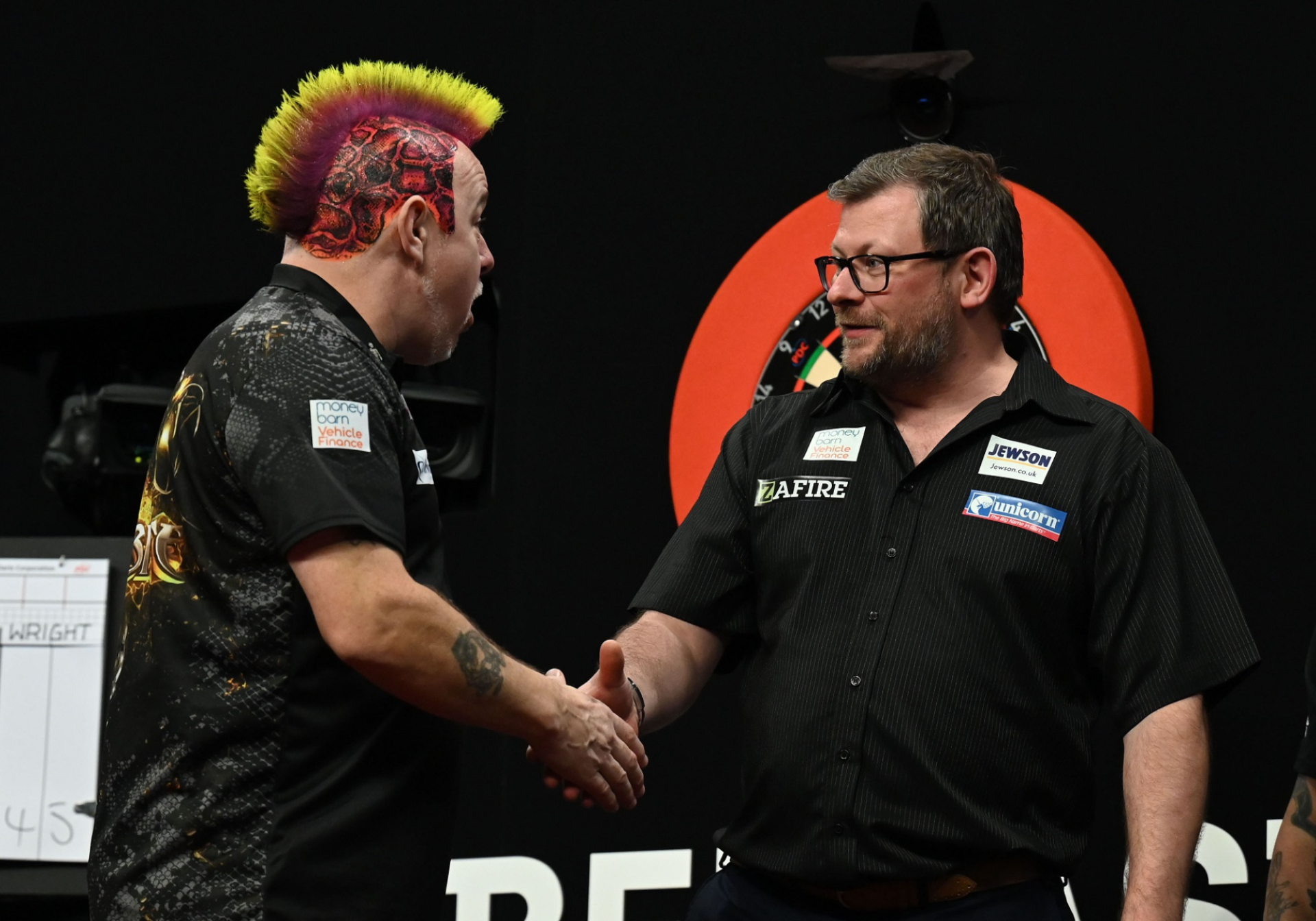 Peter Wright, James Wade