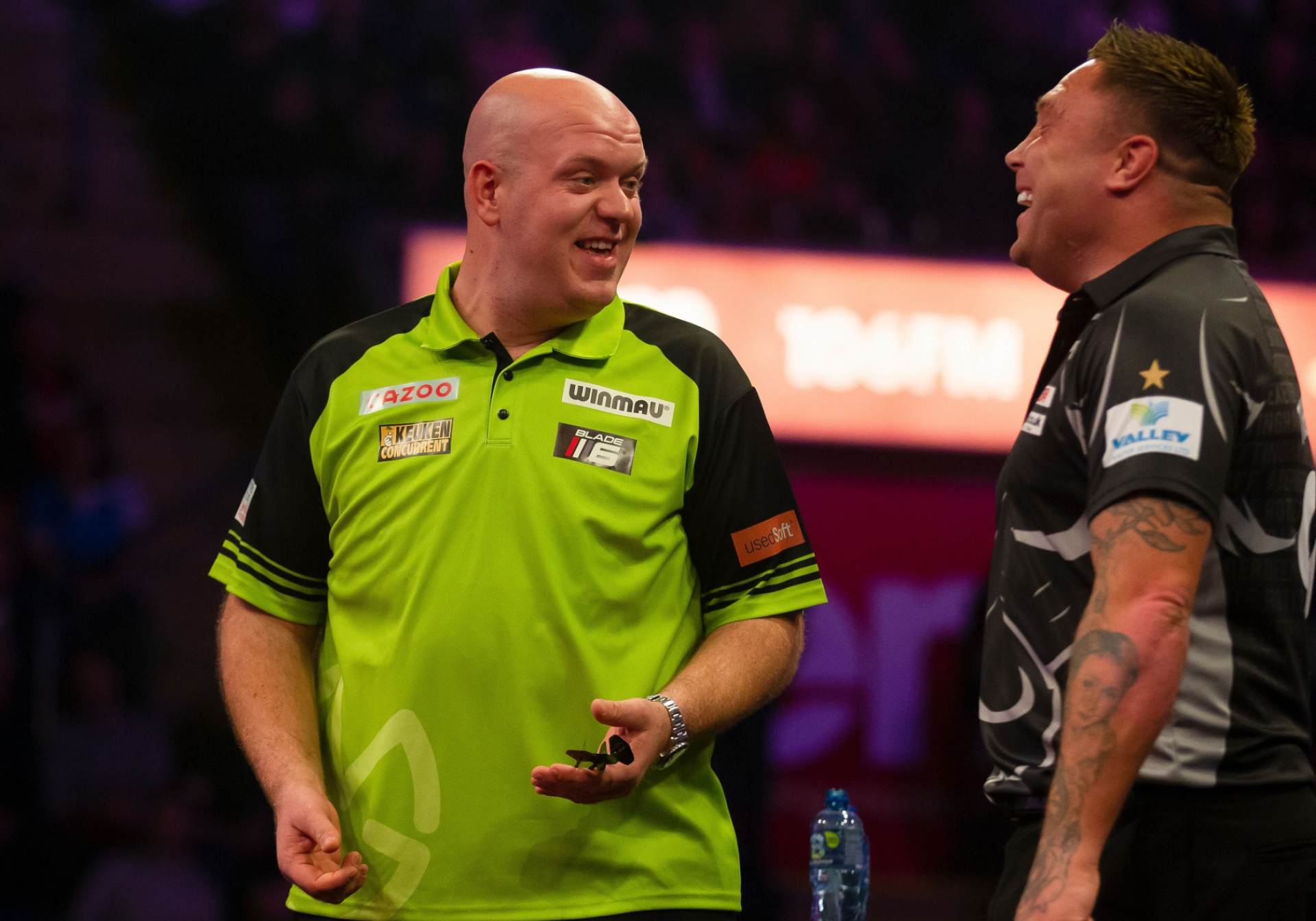 Michael van Gerwen & Gerwyn Price