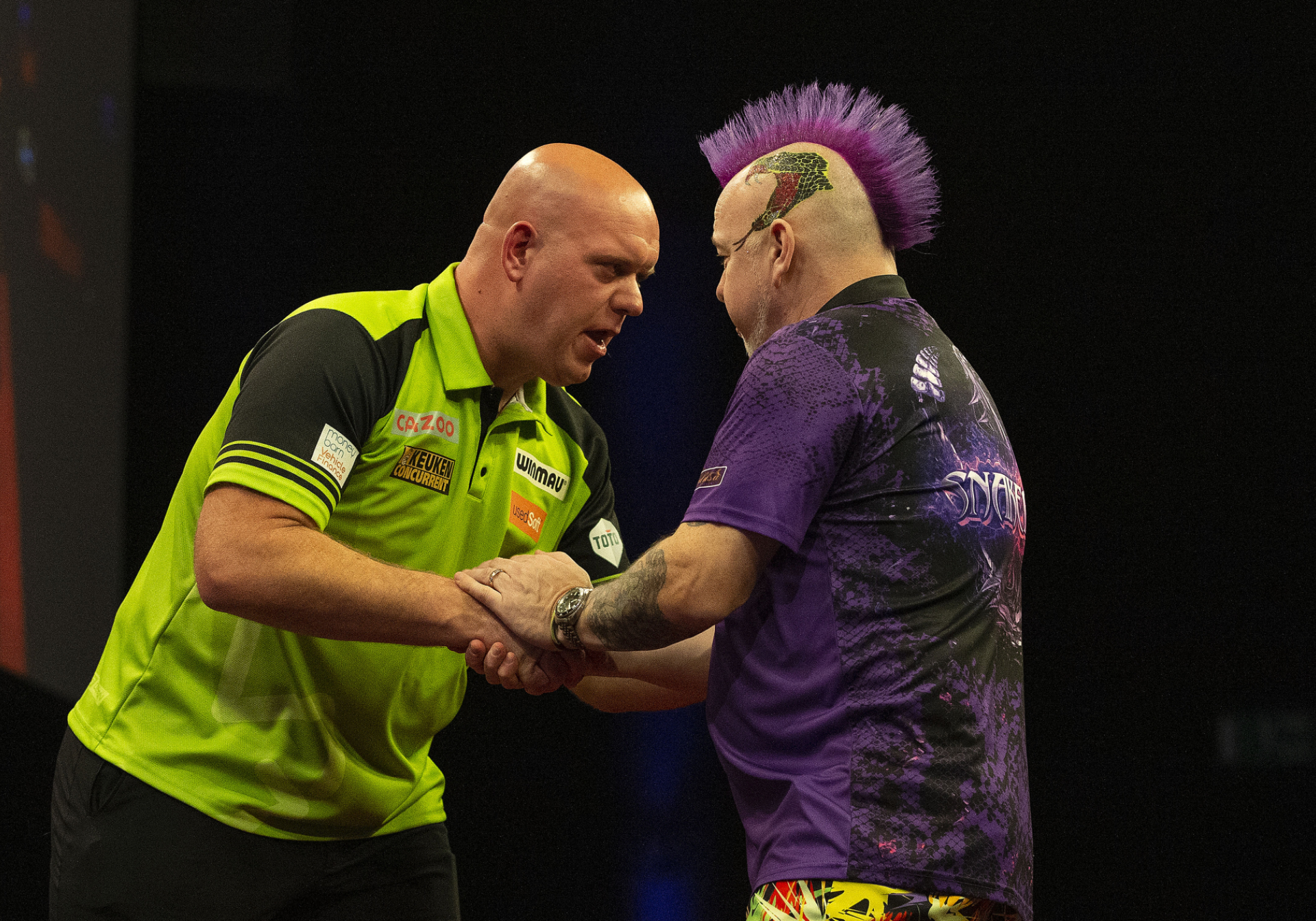 Michael van Gerwen, Peter Wright