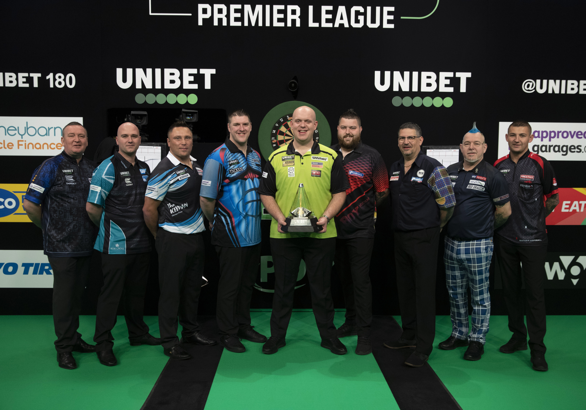 Premier League line-up (Lawrence Lustig, PDC)