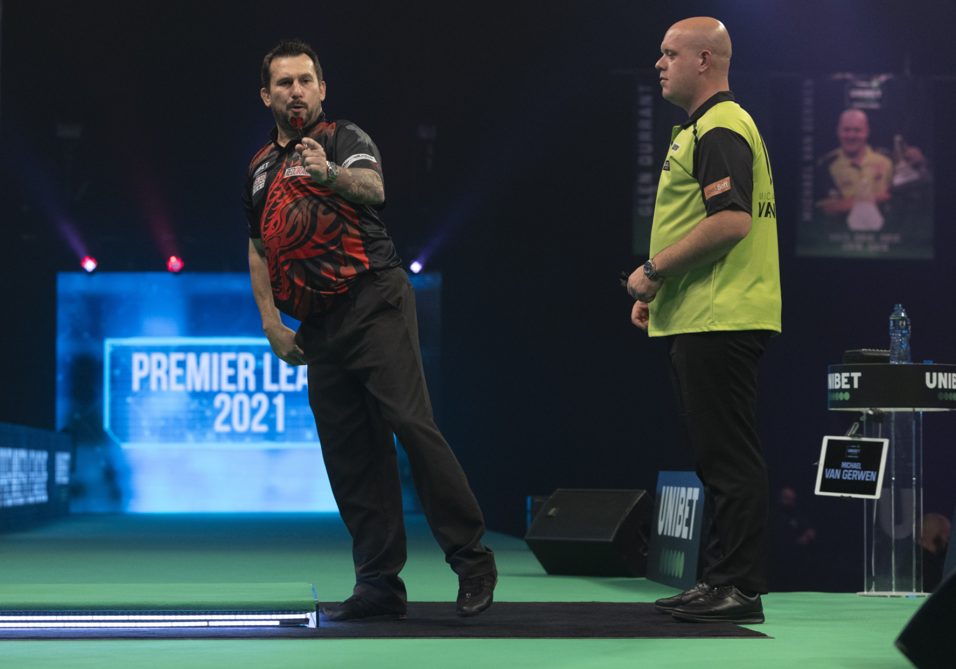 Jonny Clayton, Michael van Gerwen