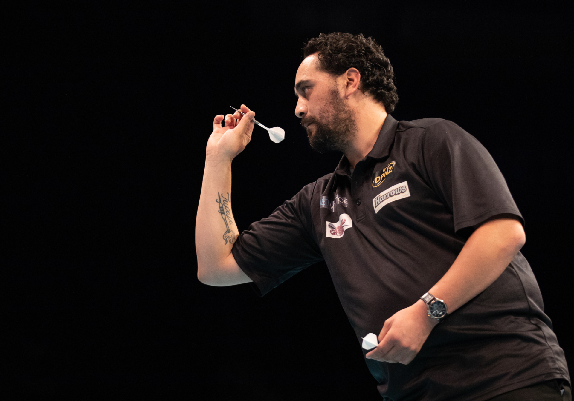 New Zealand's Cody Harris - BetVictor World Cup of Darts (Stefan Strassenberg) 