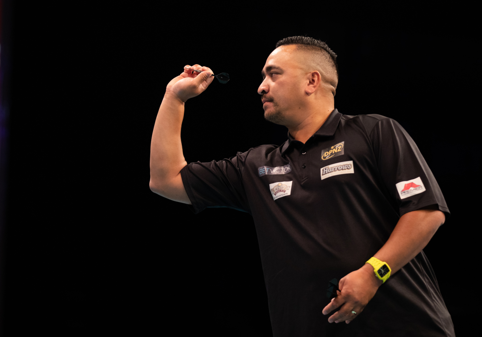New Zealand's Haupai Puha - BetVictor World Cup of Darts (Stefan Strassenberg)