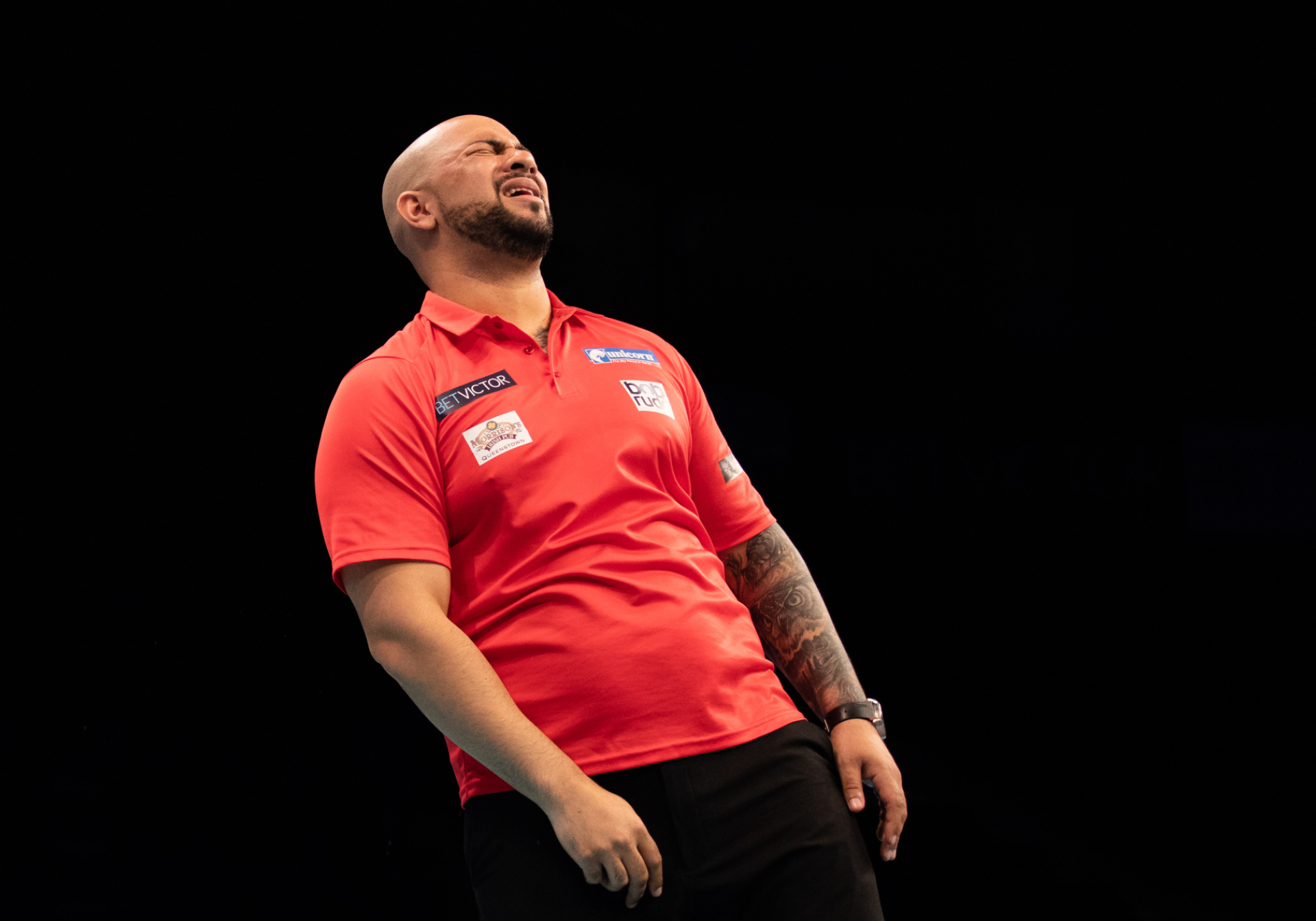 South Africa's Devon Petersen - BetVictor World Cup of Darts (Stefan Strassenberg) 