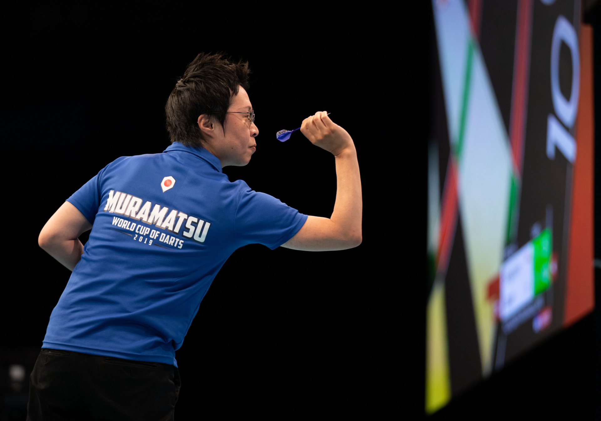 Japan's Haruki Muramatsu - BetVictor World Cup of Darts (Stefan Strassenberg)