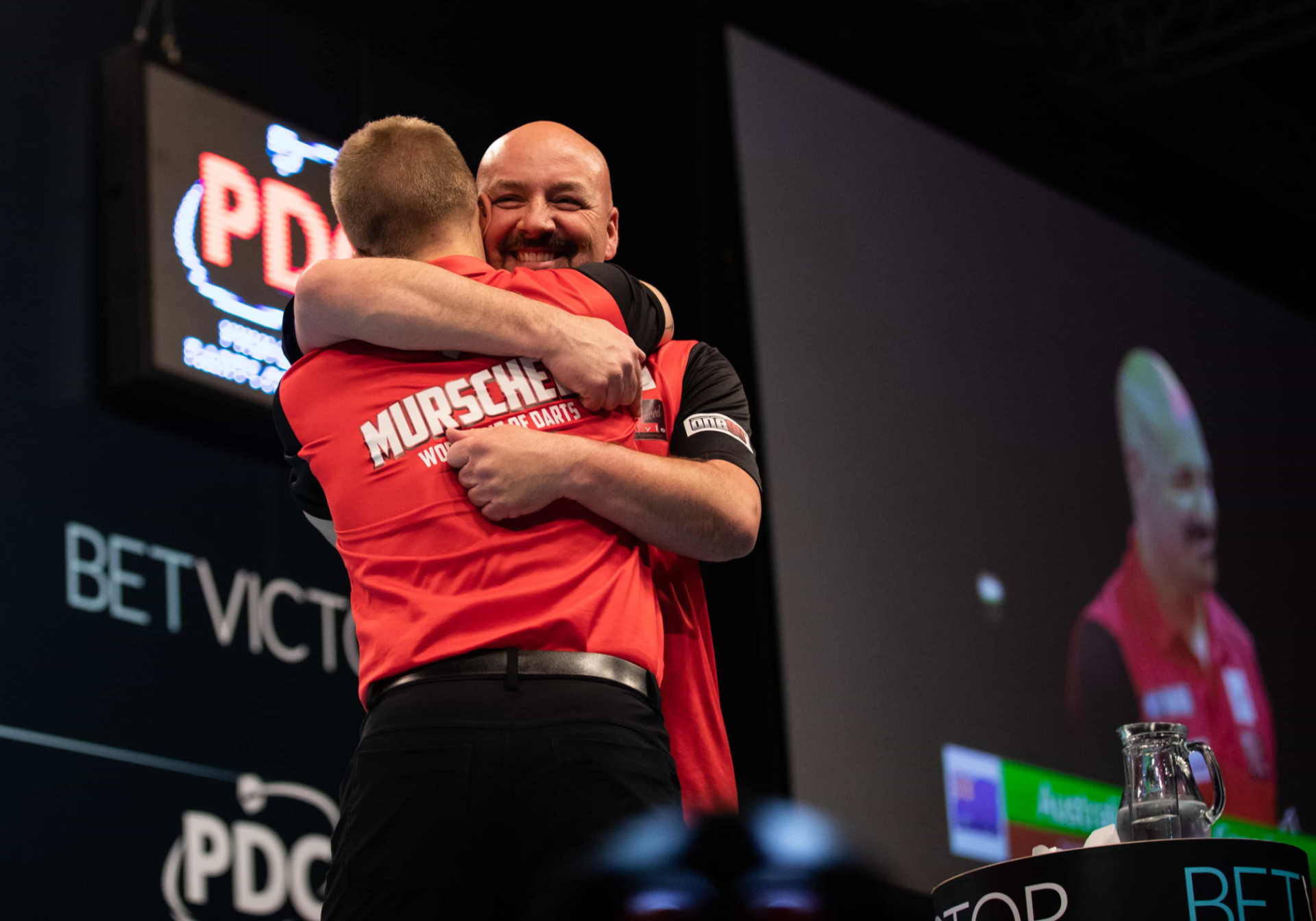 Canada's Dawson Murschell and Jim Long - BetVictor World Cup of Darts (Stefan Strassenberg) 