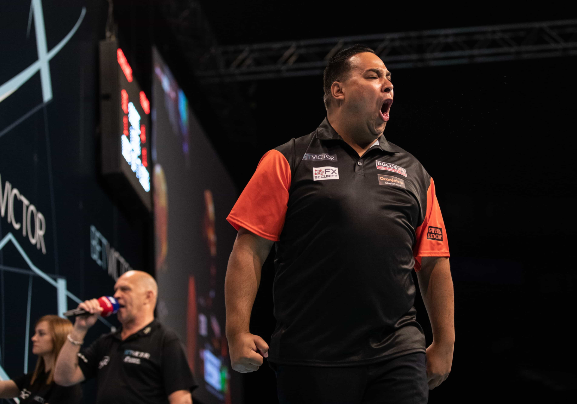 Netherlands' Jermaine Wattimena - BetVictor World Cup of Darts (Stefan Strassenberg) 