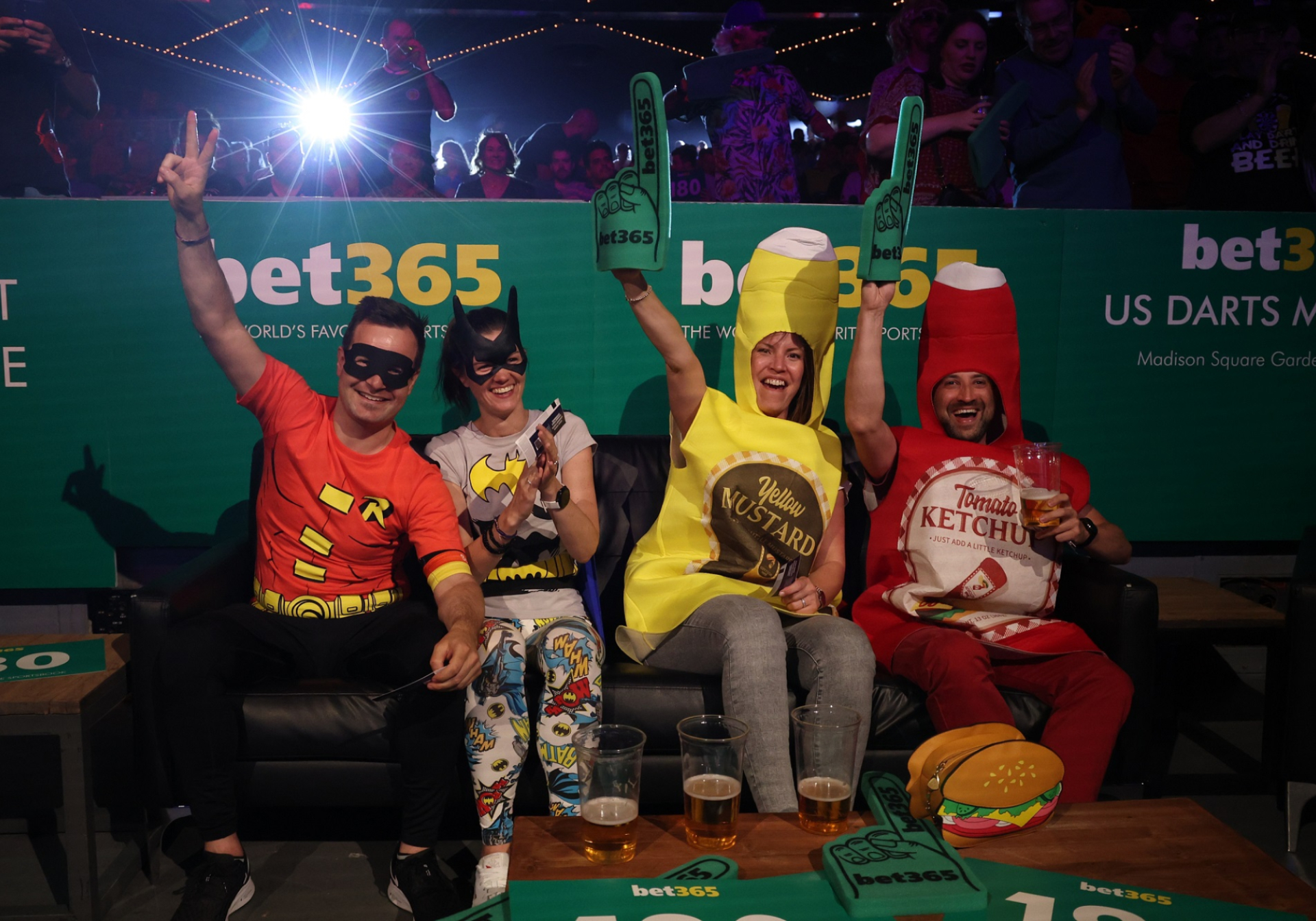 Fans at the bet365 US Darts Masters