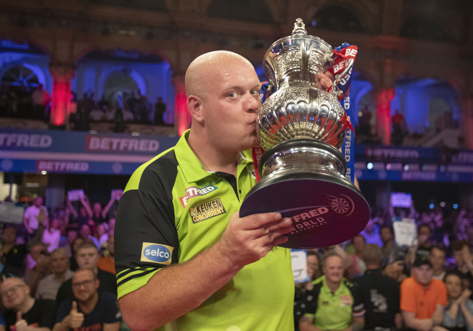 Michael van Gerwen v Gerwyn Price (Taylor Lanning/PDC)