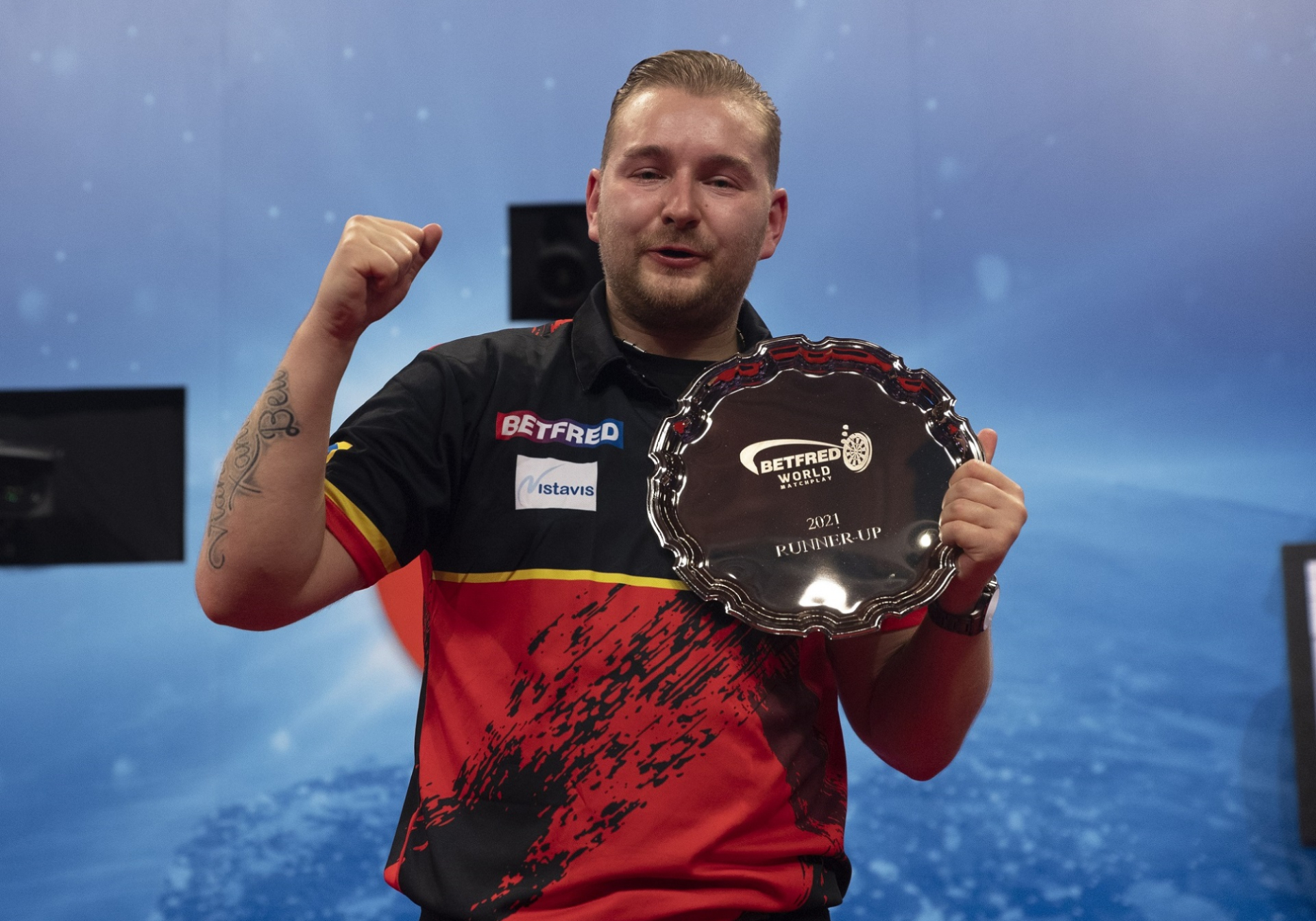 Dimitri Van den Bergh - Betfred World Matchplay final (Lawrence Lustig, PDC)