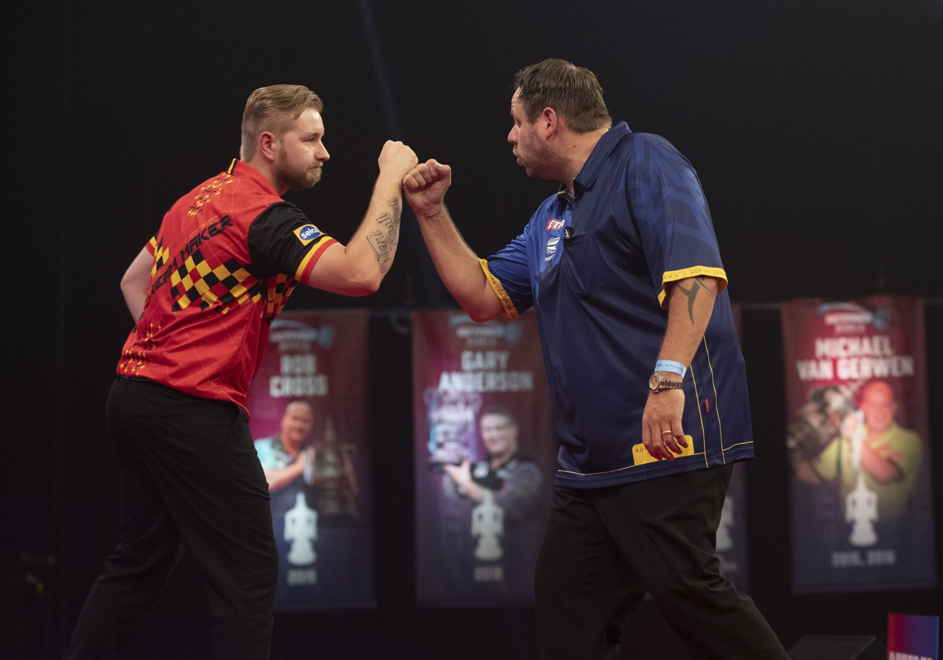 Dimitri Van den Bergh & Adrian Lewis