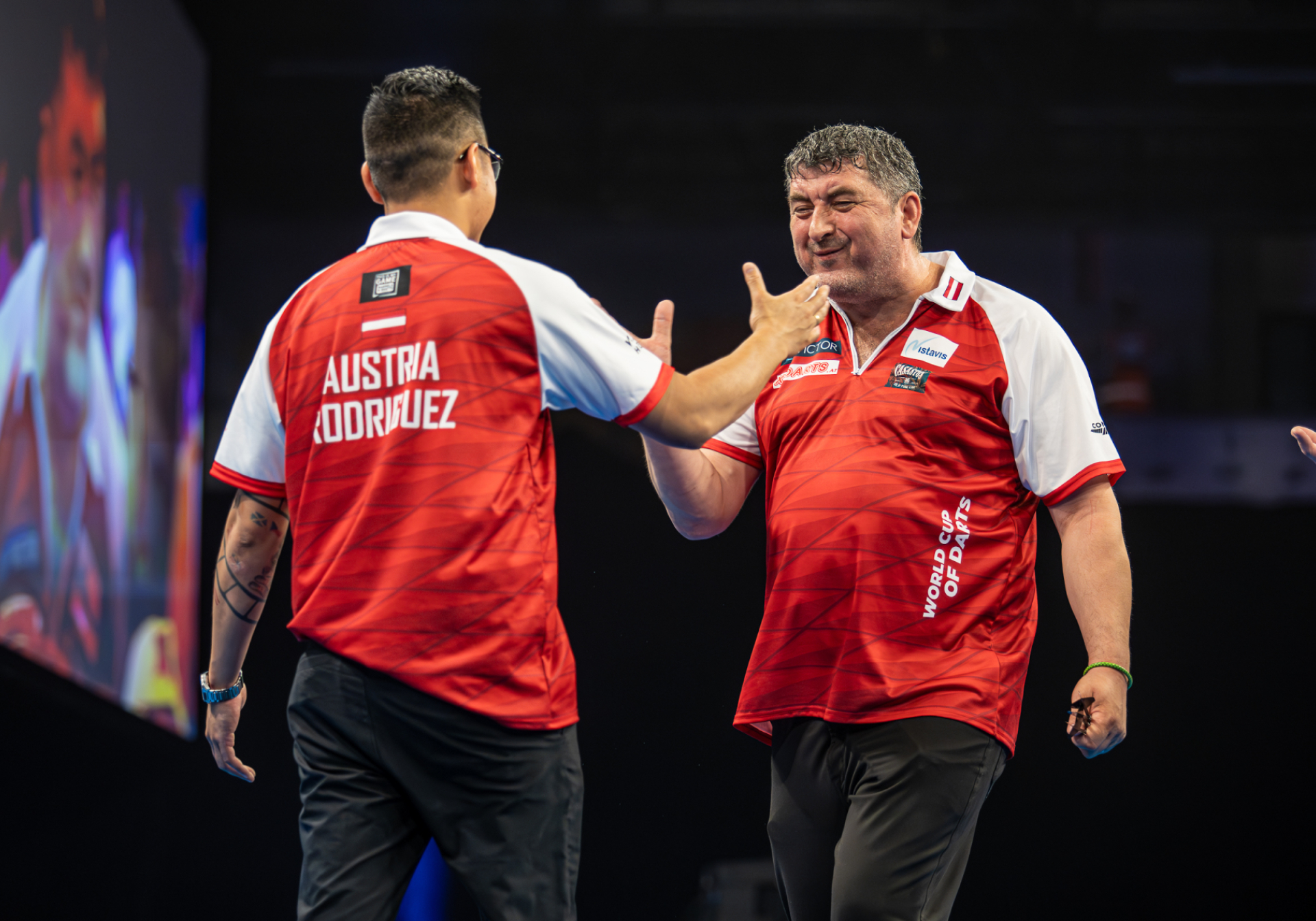 Team Austria - 2024 BetVictor World Cup of Darts - Jonas Hunold/PDC Europe