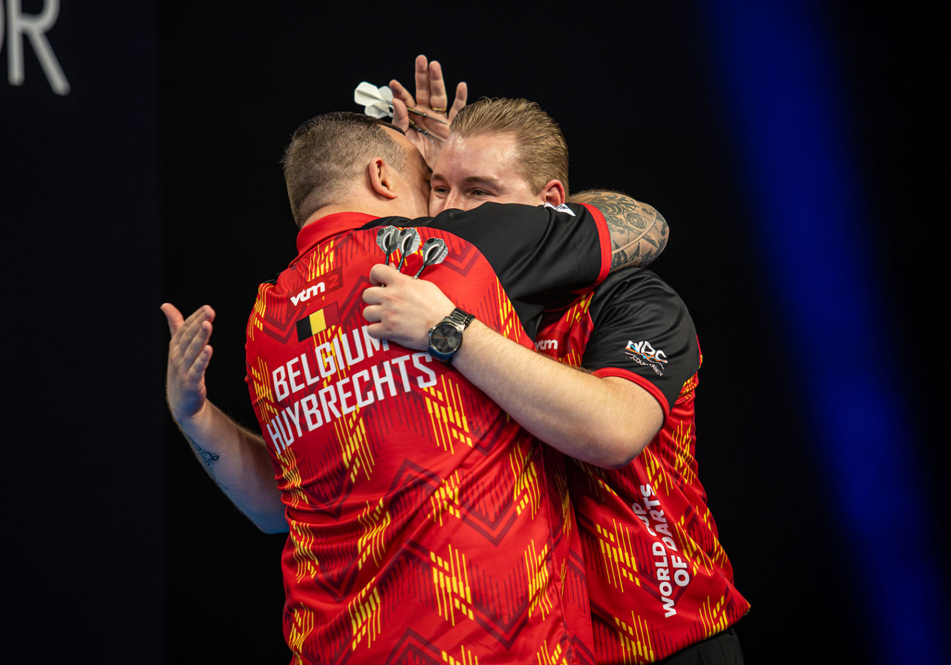 Team Belgium - 2024 BetVictor World Cup of Darts - Jonas Hunold/PDC Europe