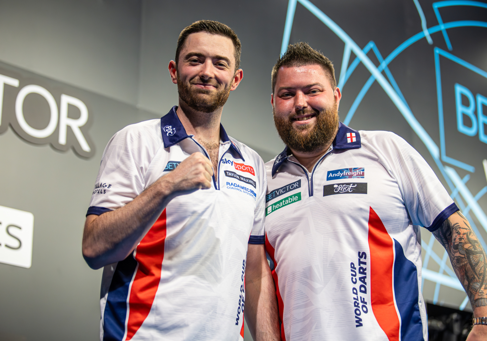 Team England - 2024 BetVictor World Cup of Darts - Jonas Hunold/PDC Europe