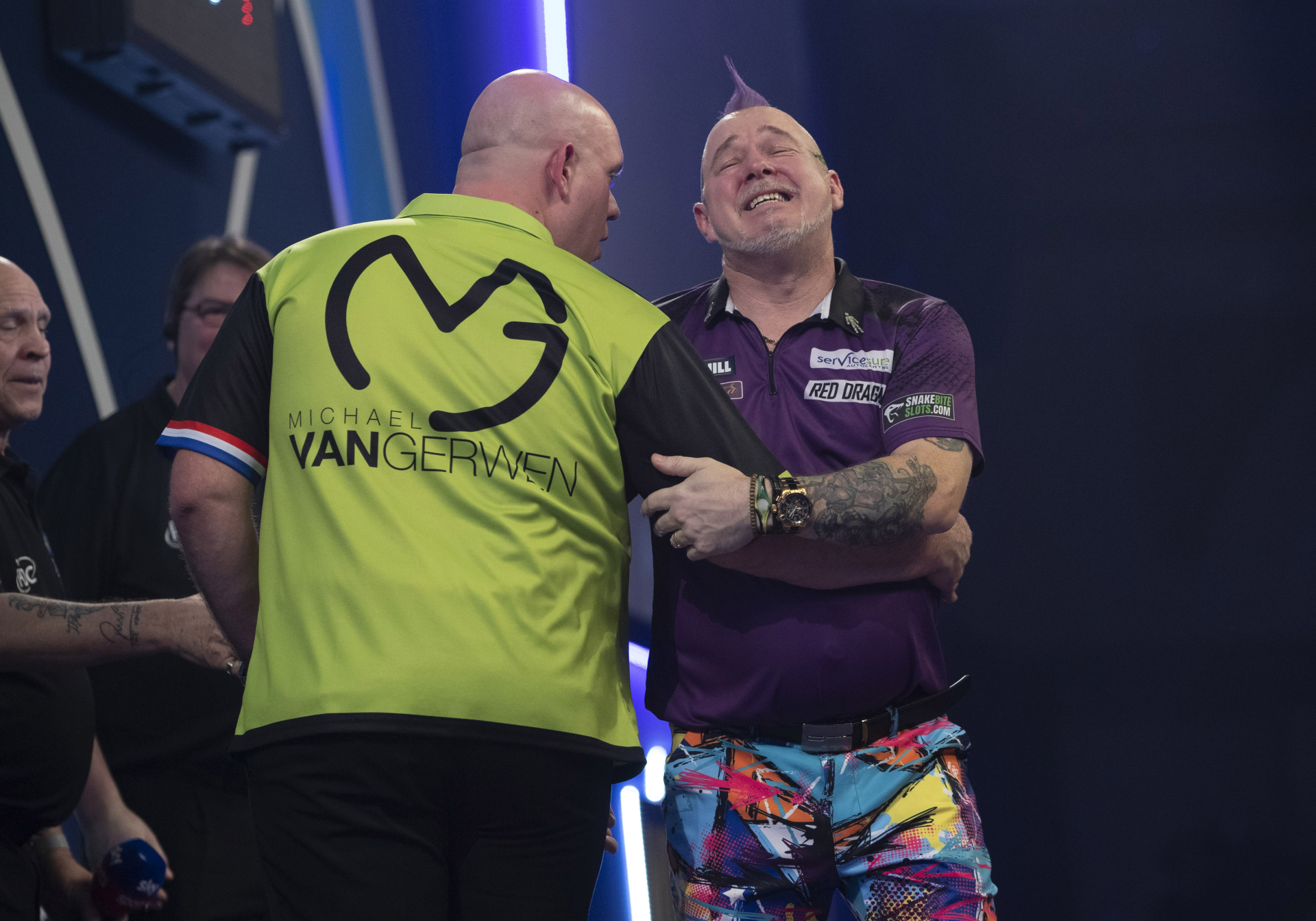 Michael van Gerwen, Peter Wright (Lawrence Lustig, PDC)