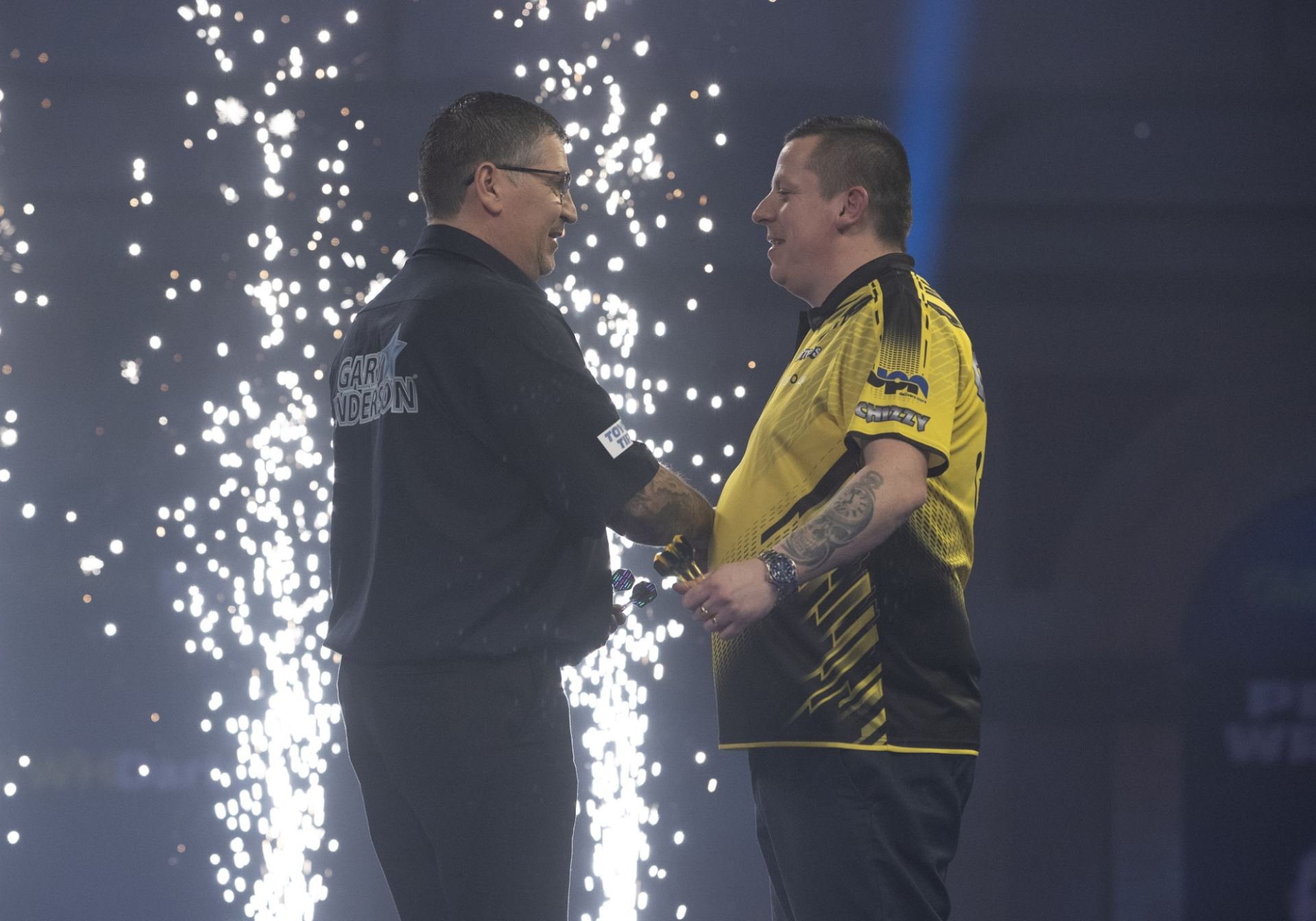 Gary Anderson and Dave Chisnall