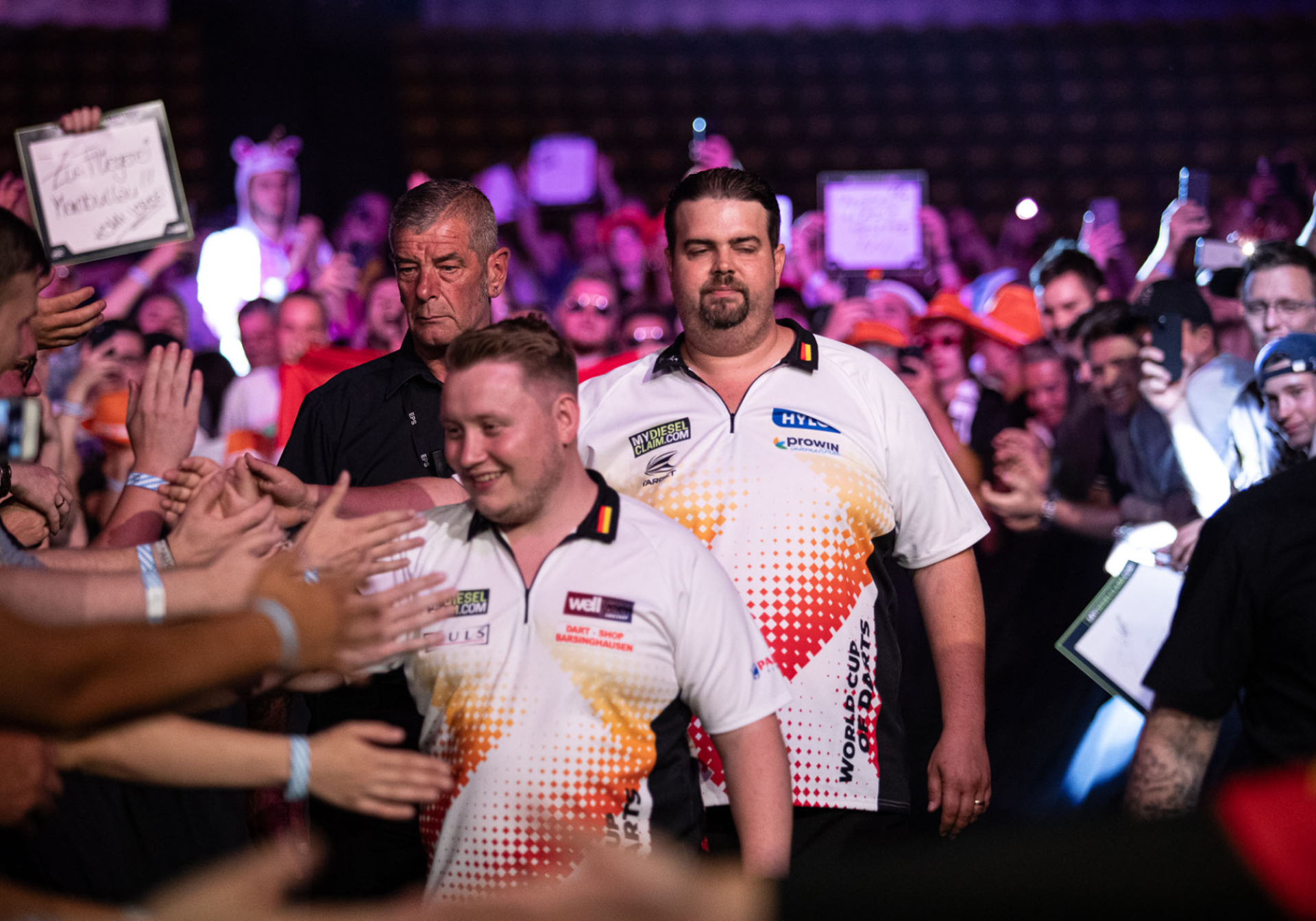 Team Germany (Jonas Hunold/PDC)