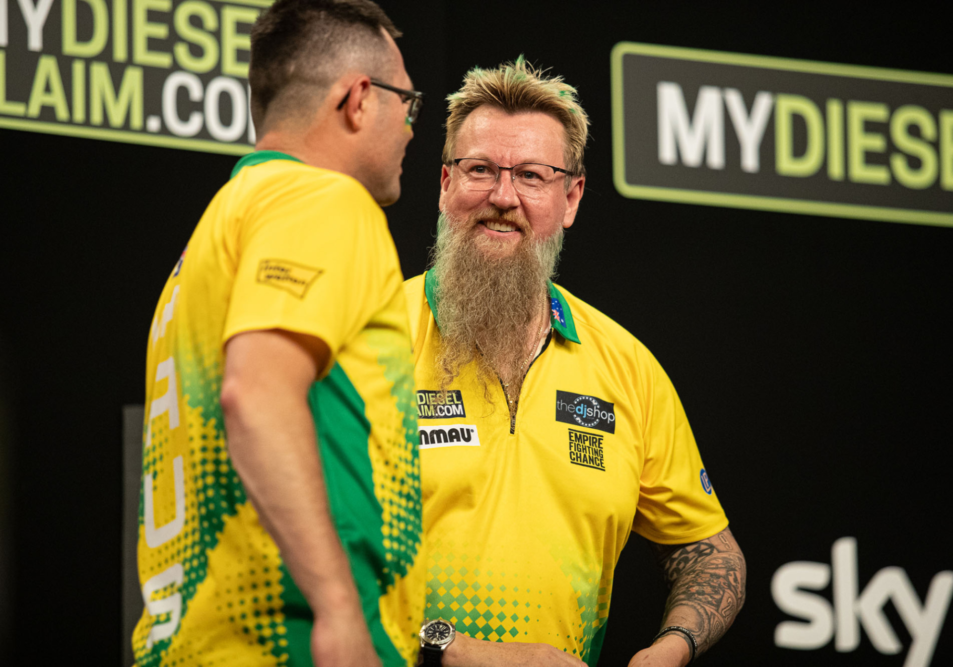 Team Australia (Jonas Hunold/PDC)