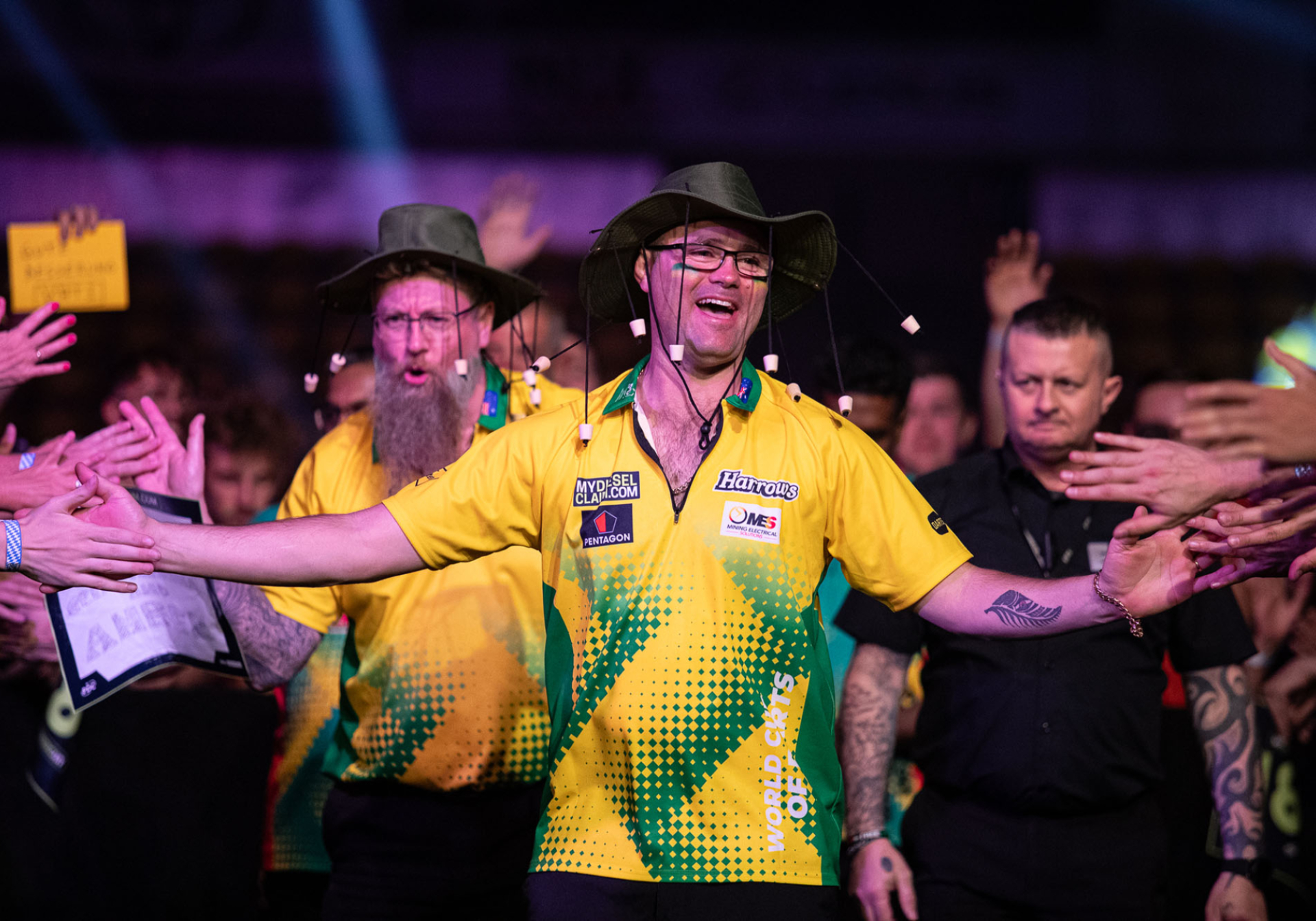 Team Australia (Jonas Hunold/PDC)