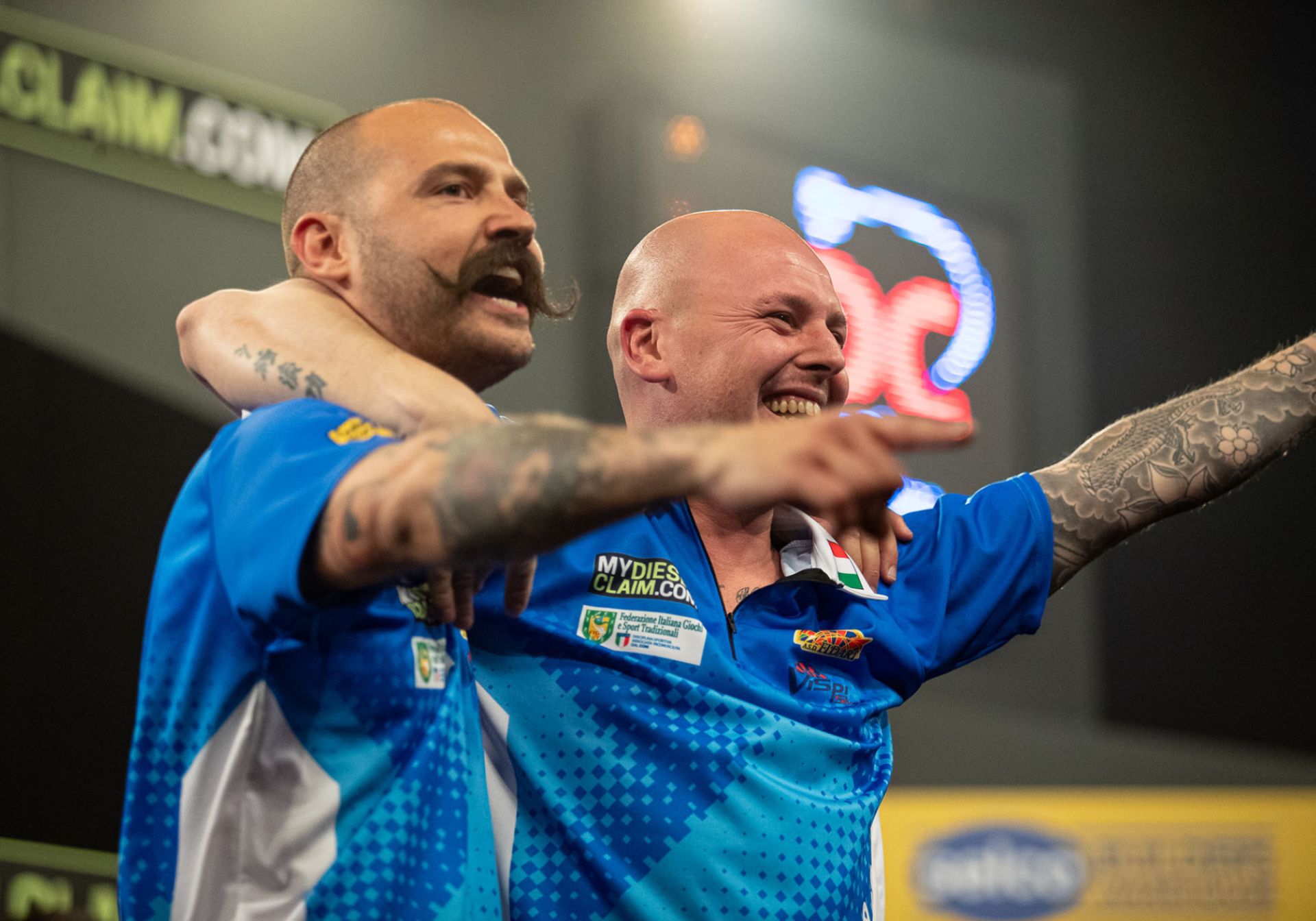 Team Italy (Jonas Hunold/PDC)