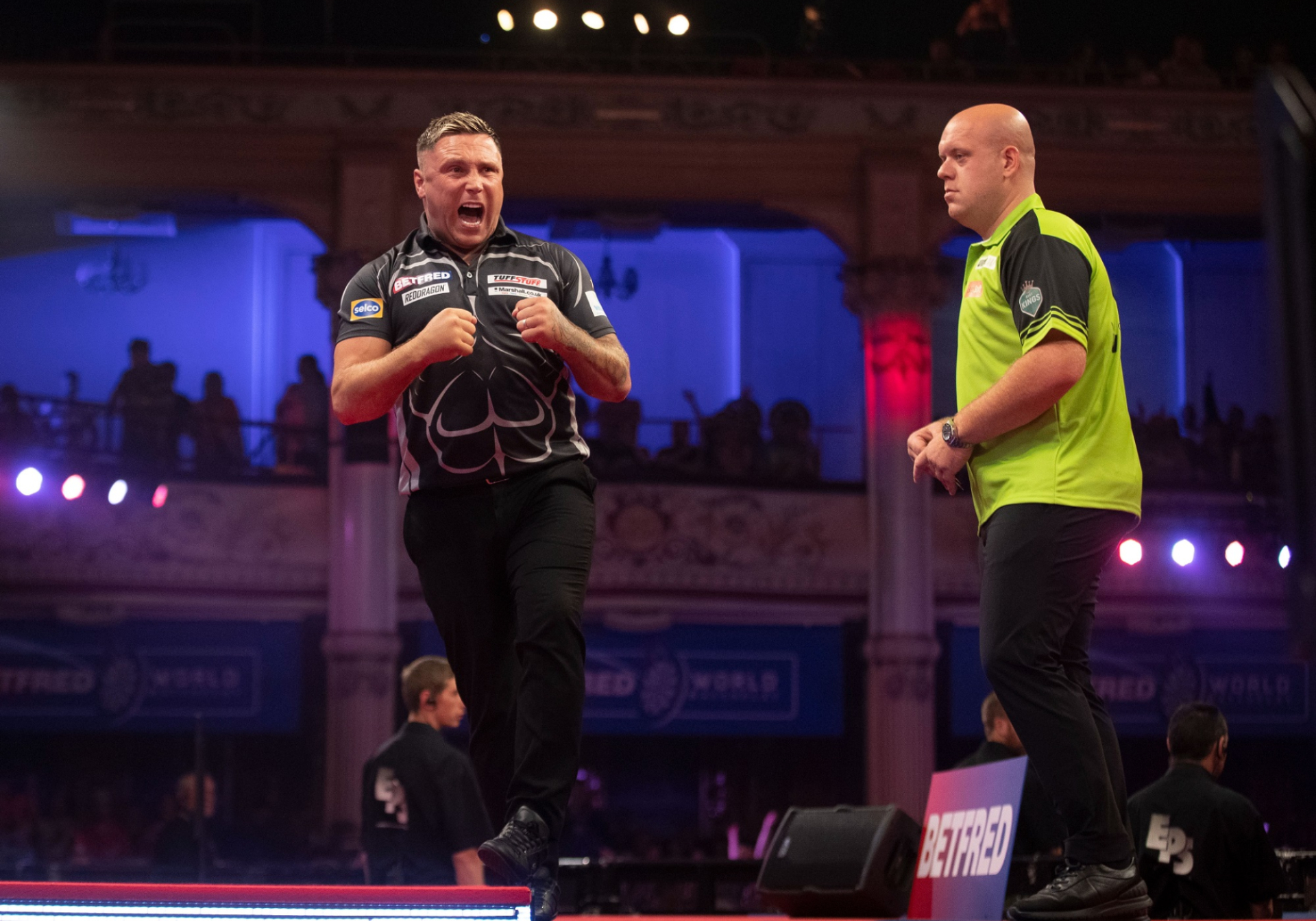 Michael van Gerwen vs Gerwyn Price (Taylor Lanning/PDC)