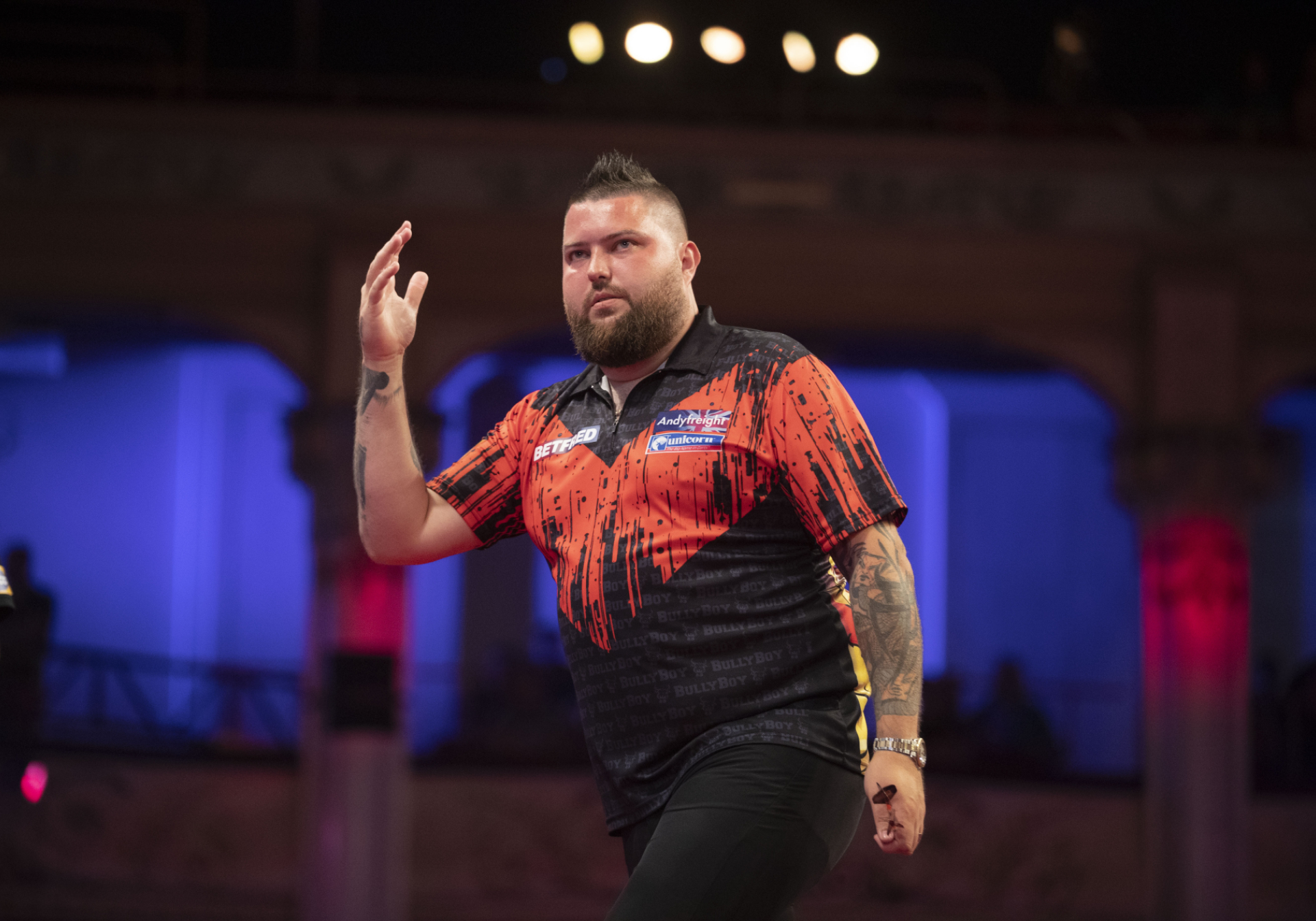 Michael Smith expresses his frustration