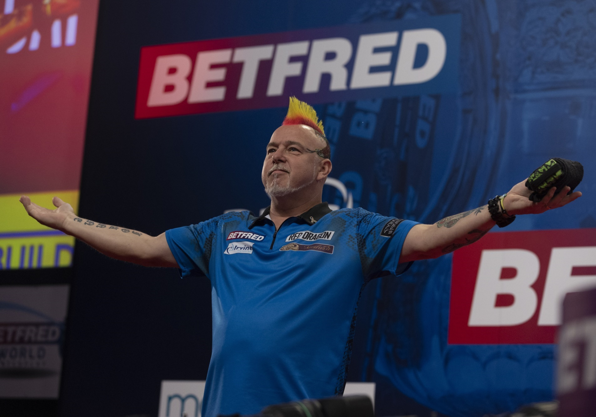 Peter Wright - Betfred World Matchplay final (Lawrence Lustig, PDC)