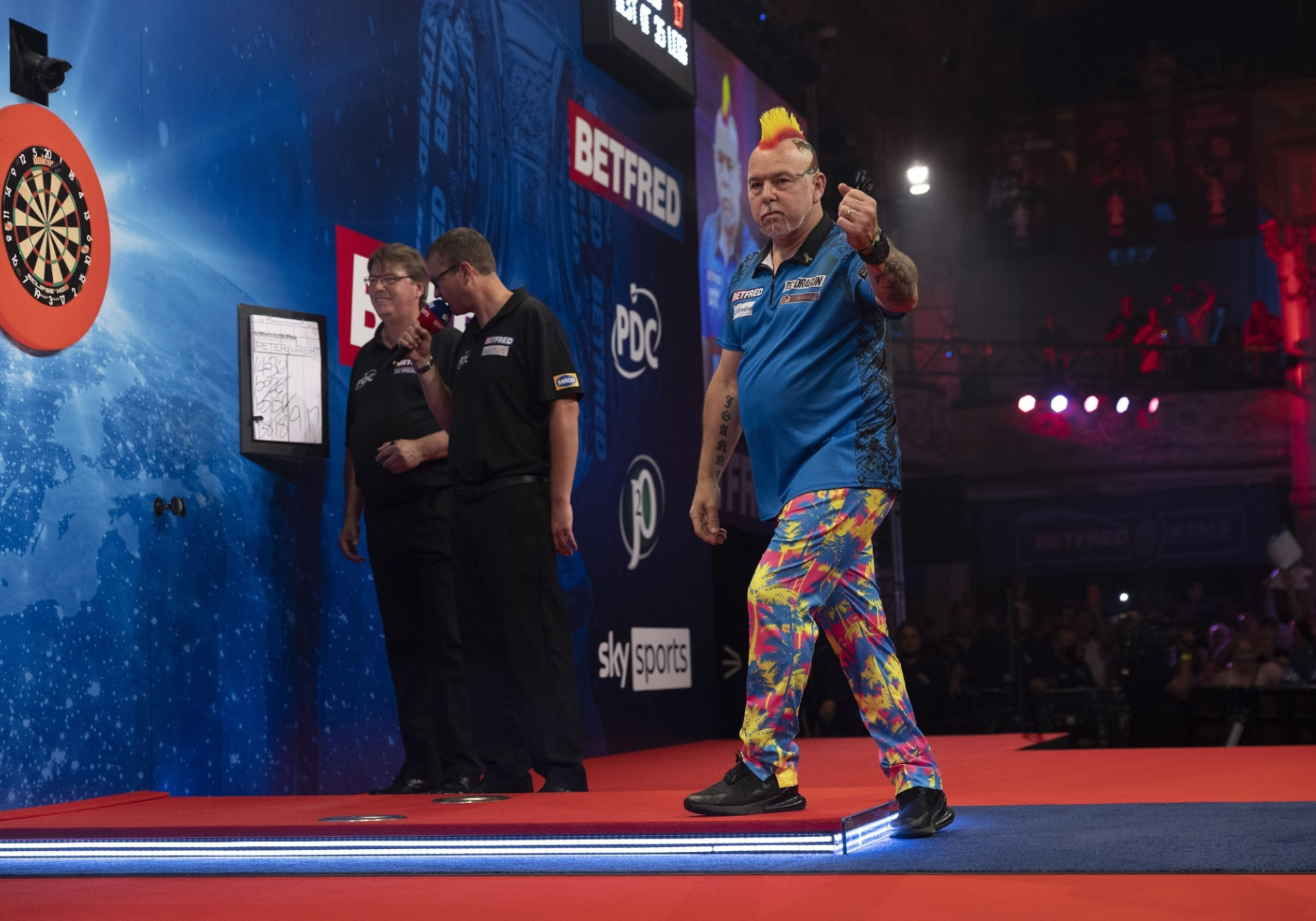 Peter Wright - Betfred World Matchplay final (Lawrence Lustig, PDC)