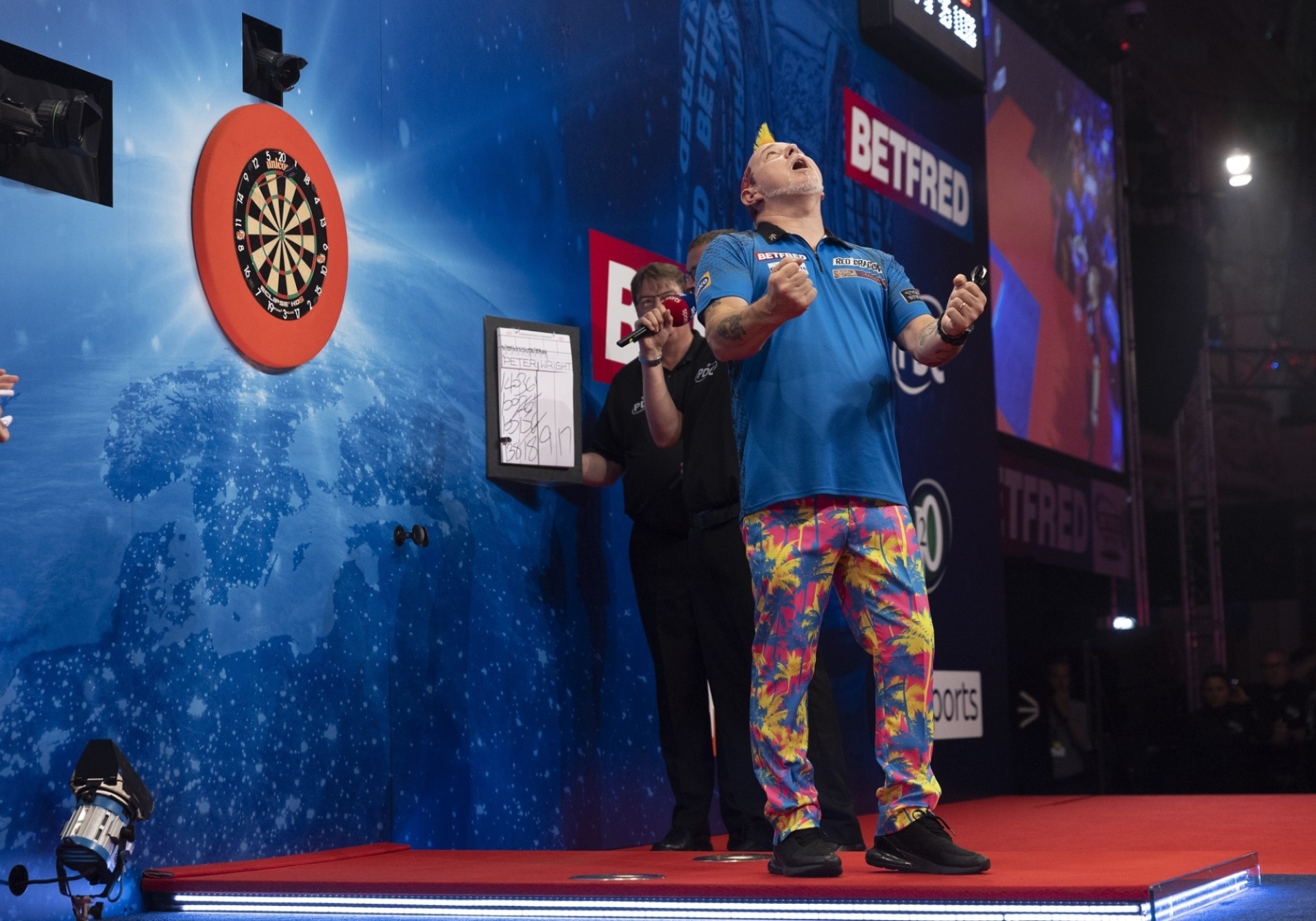 Peter Wright - Betfred World Matchplay final (Lawrence Lustig, PDC)
