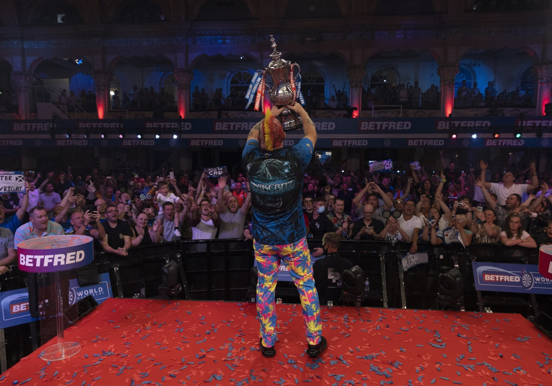 Peter Wright - Betfred World Matchplay final (Lawrence Lustig, PDC)