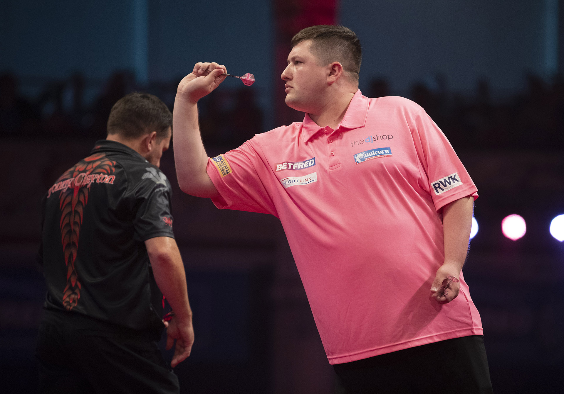 Jonny Clayton, Keegan Brown (Lawrence Lustig, PDC)