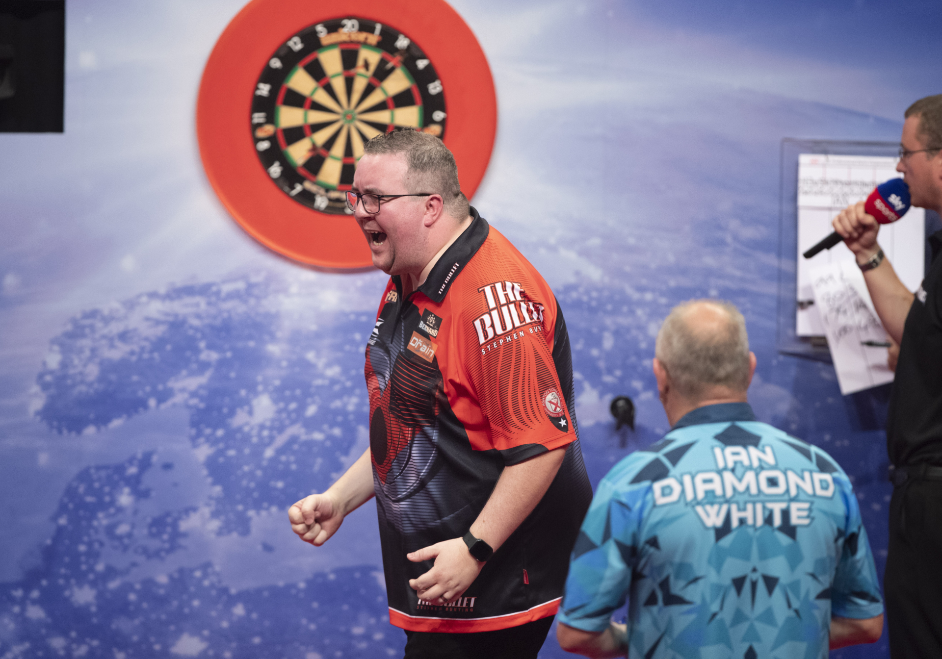 Stephen Bunting, Ian White (Lawrence Lustig, PDC)