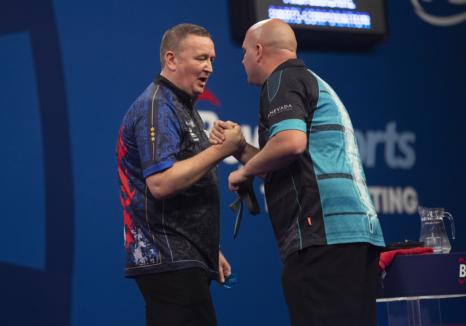 Glen Durrant, Rob Cross (Lawrence Lustig, PDC)